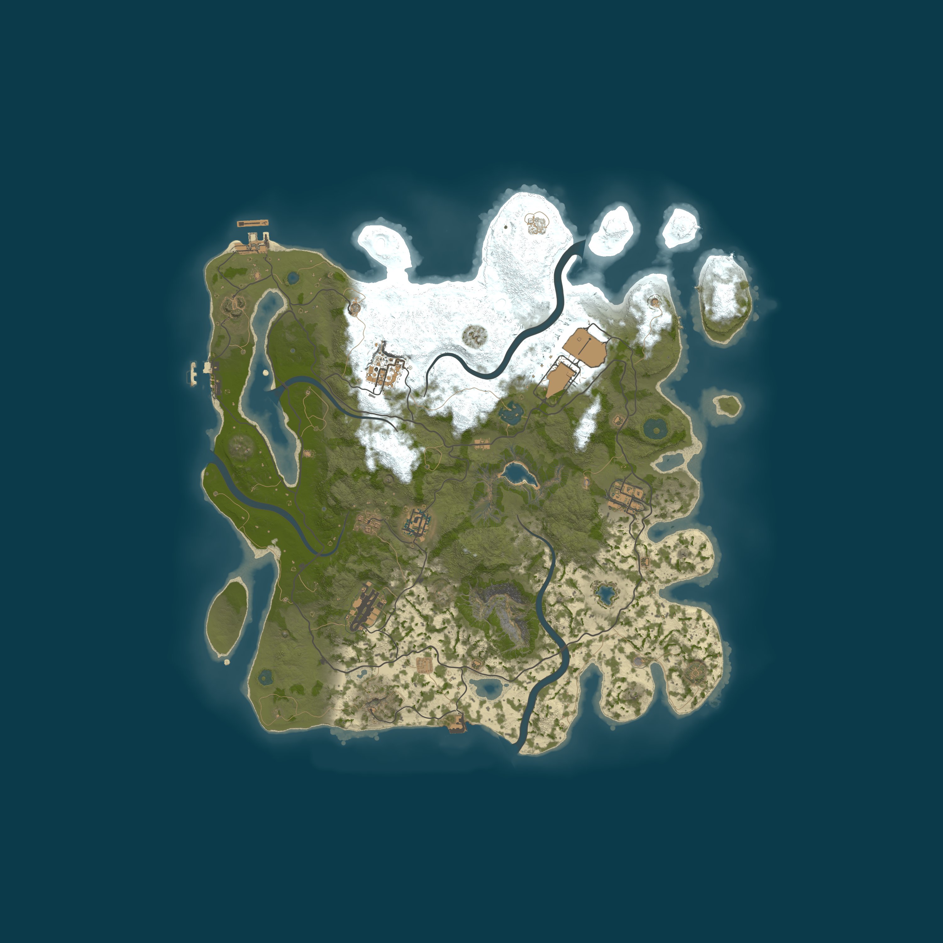 Карта сервера