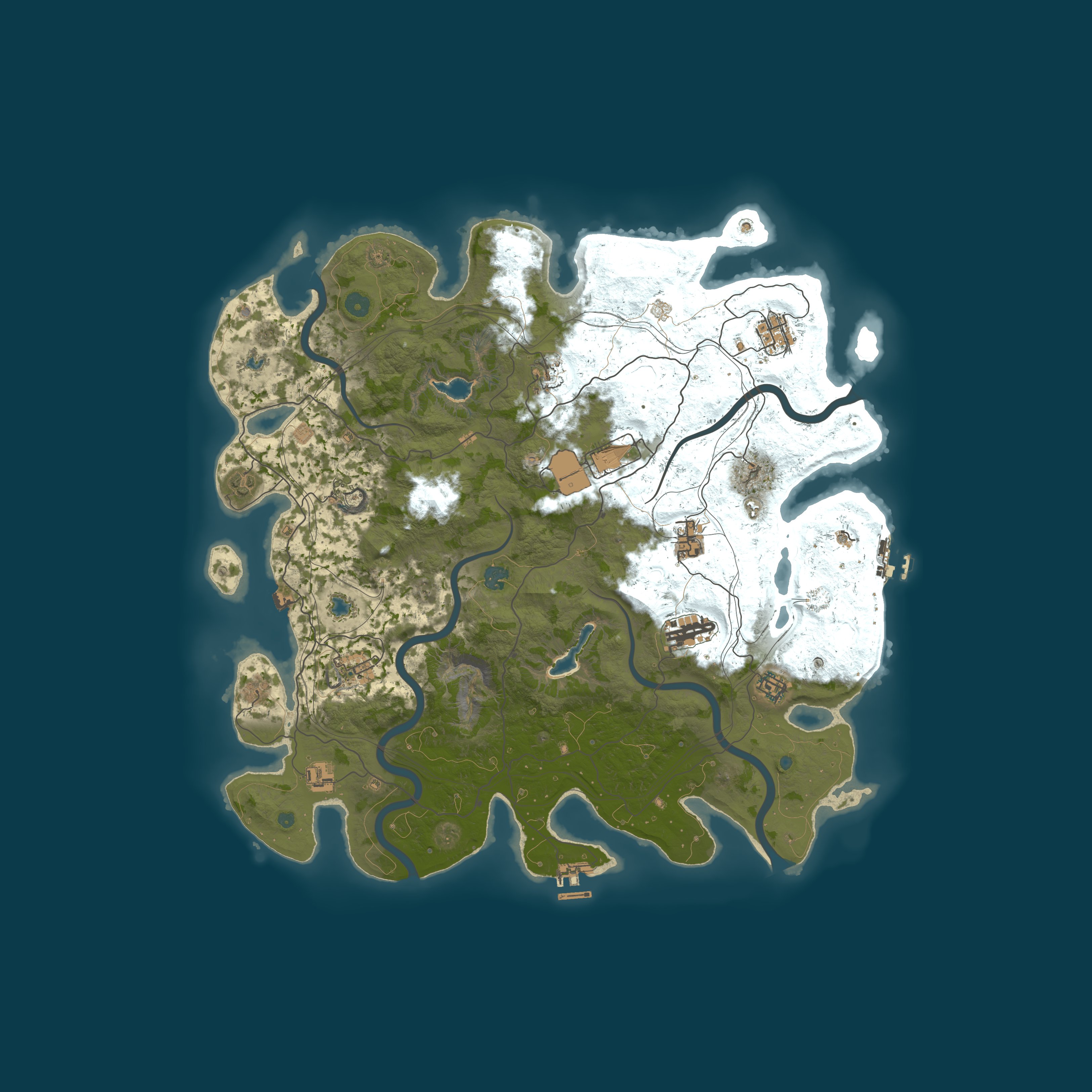 Map for **PvE LosFideosConTuco PvE**