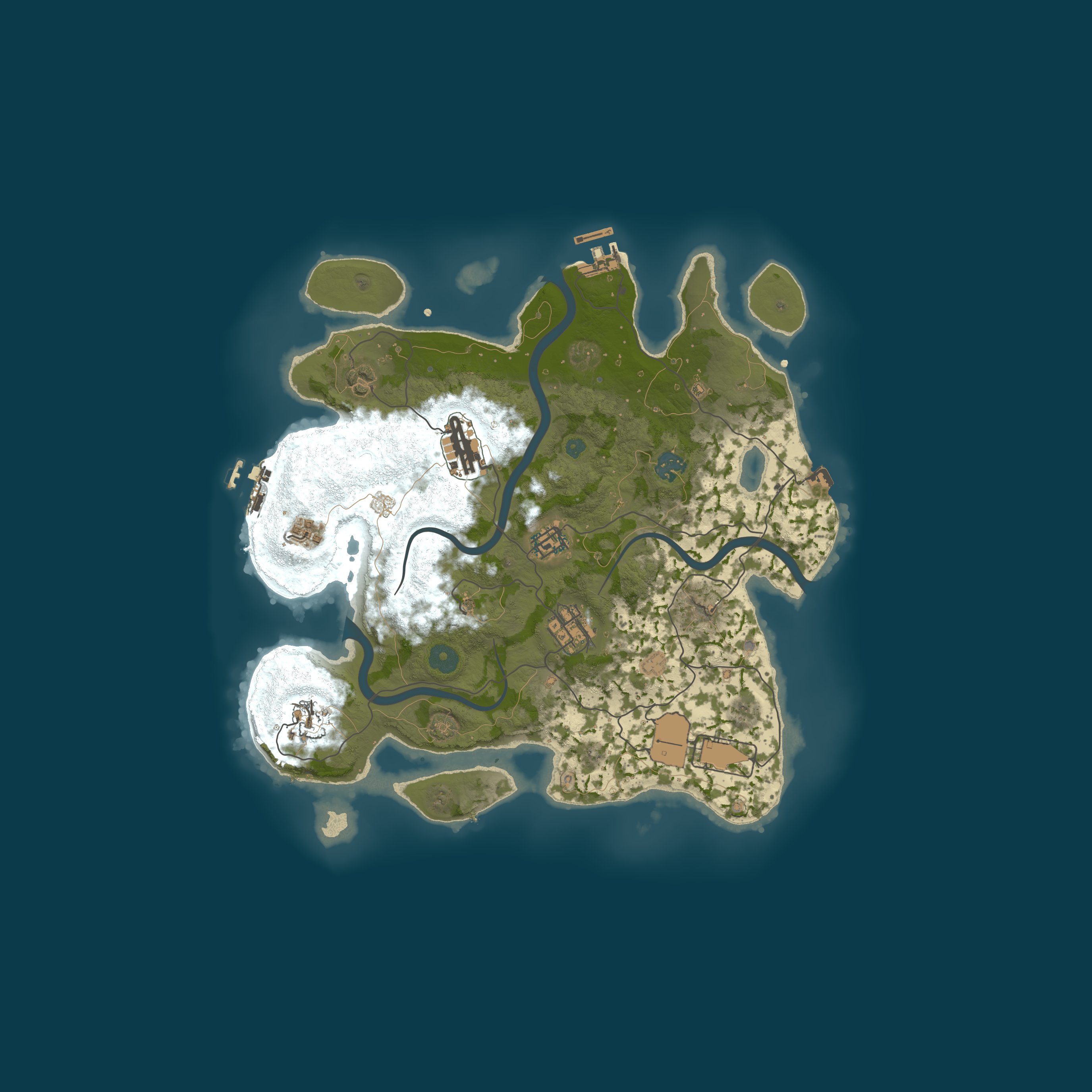 Карта сервера