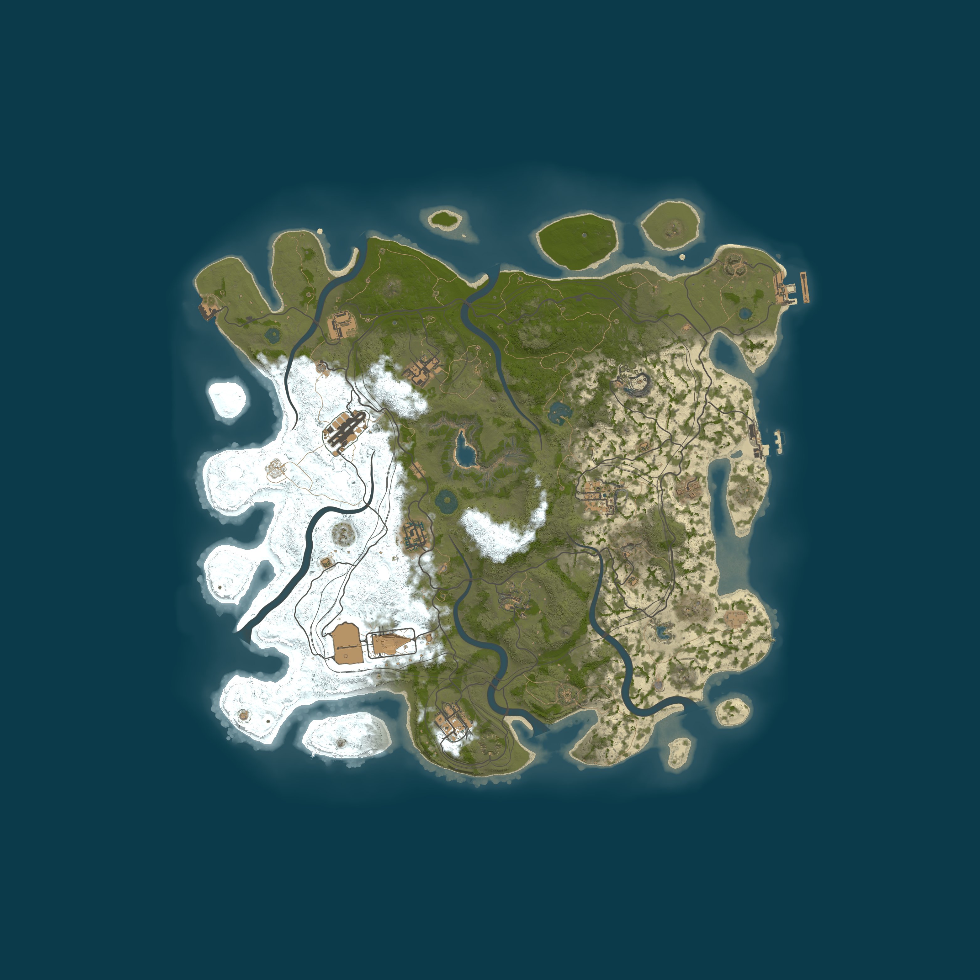 Map for PVE 2 | Raid Bases | Events | UA | EU | ПАЛЯНИЦЯ | UKRA