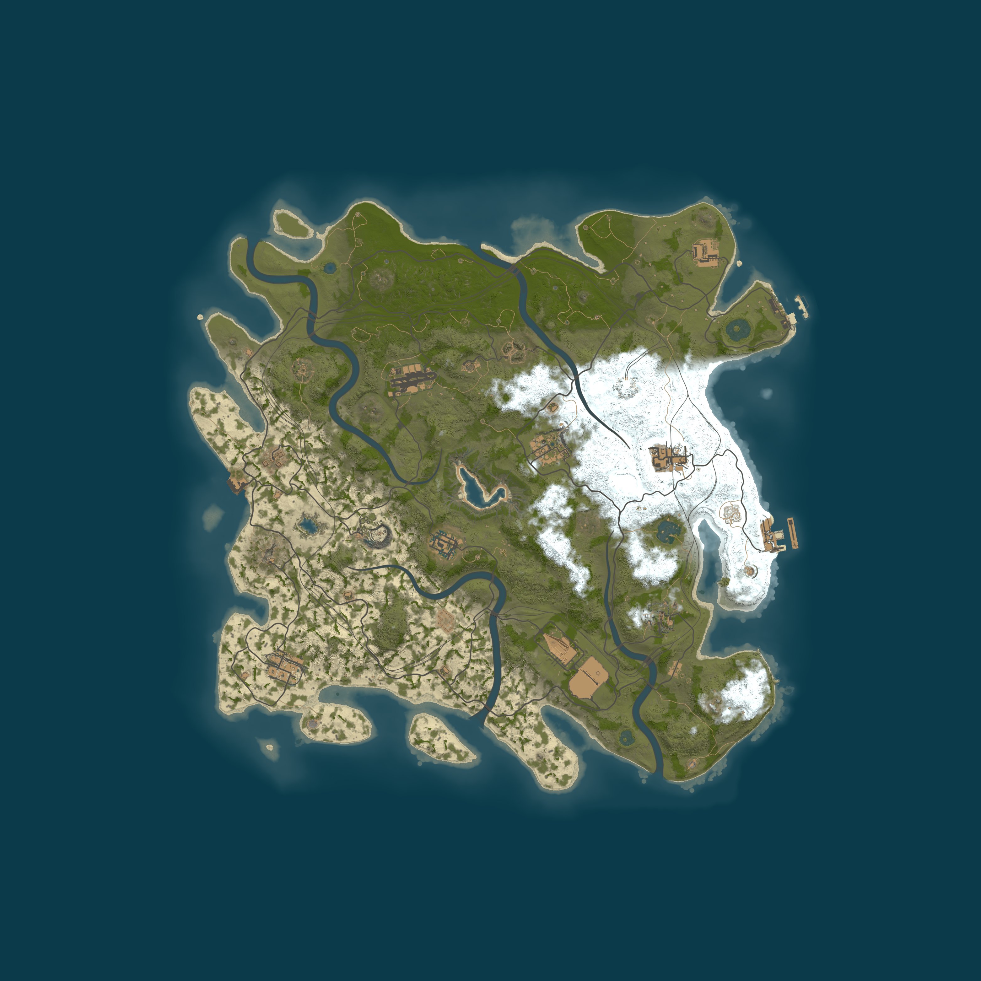 Map for Fusion 3.64 PvE|200+ Plugins|Optimized