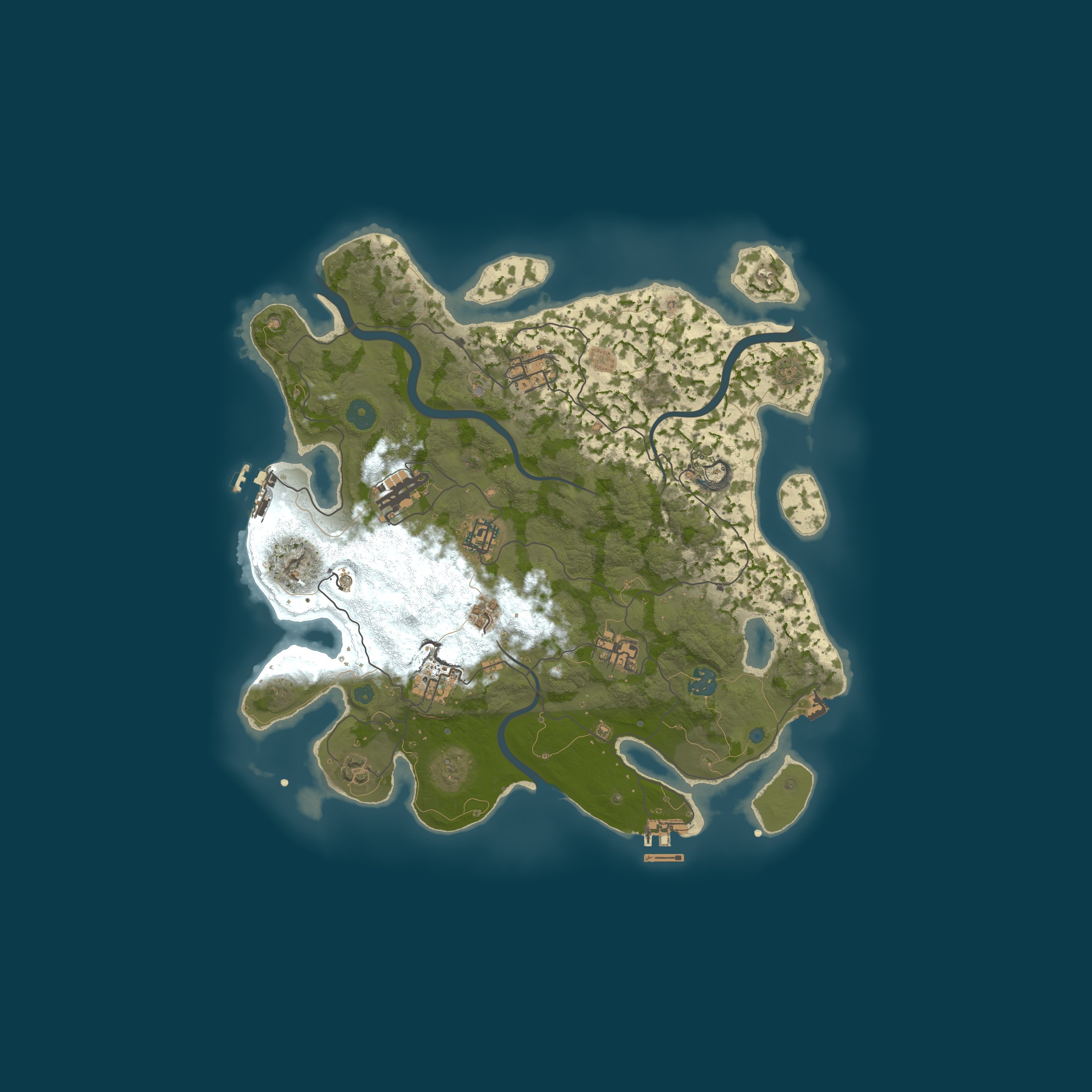 Map for Rusty Buds 5X Offline Protection