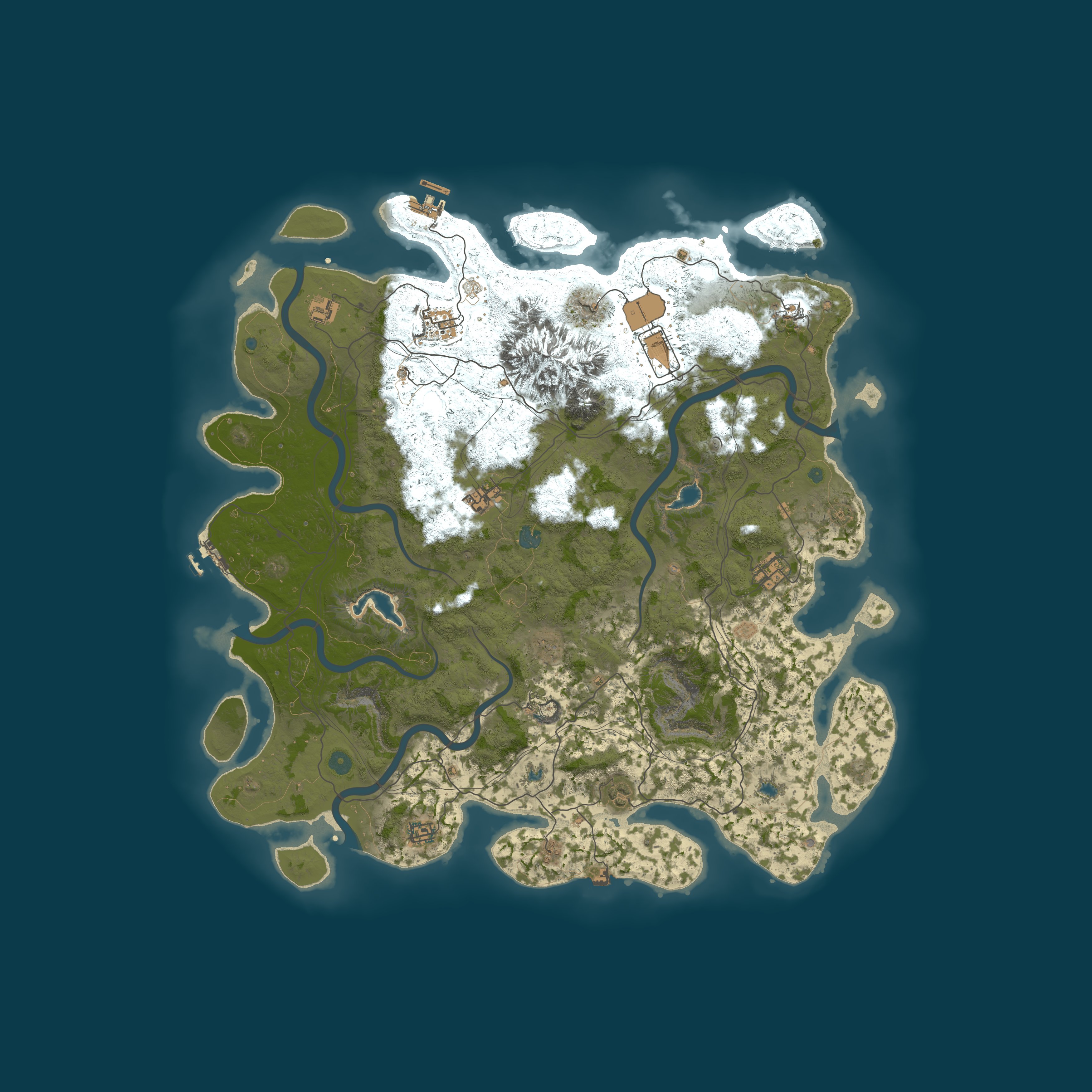 Map for [JP]Rust server 1week