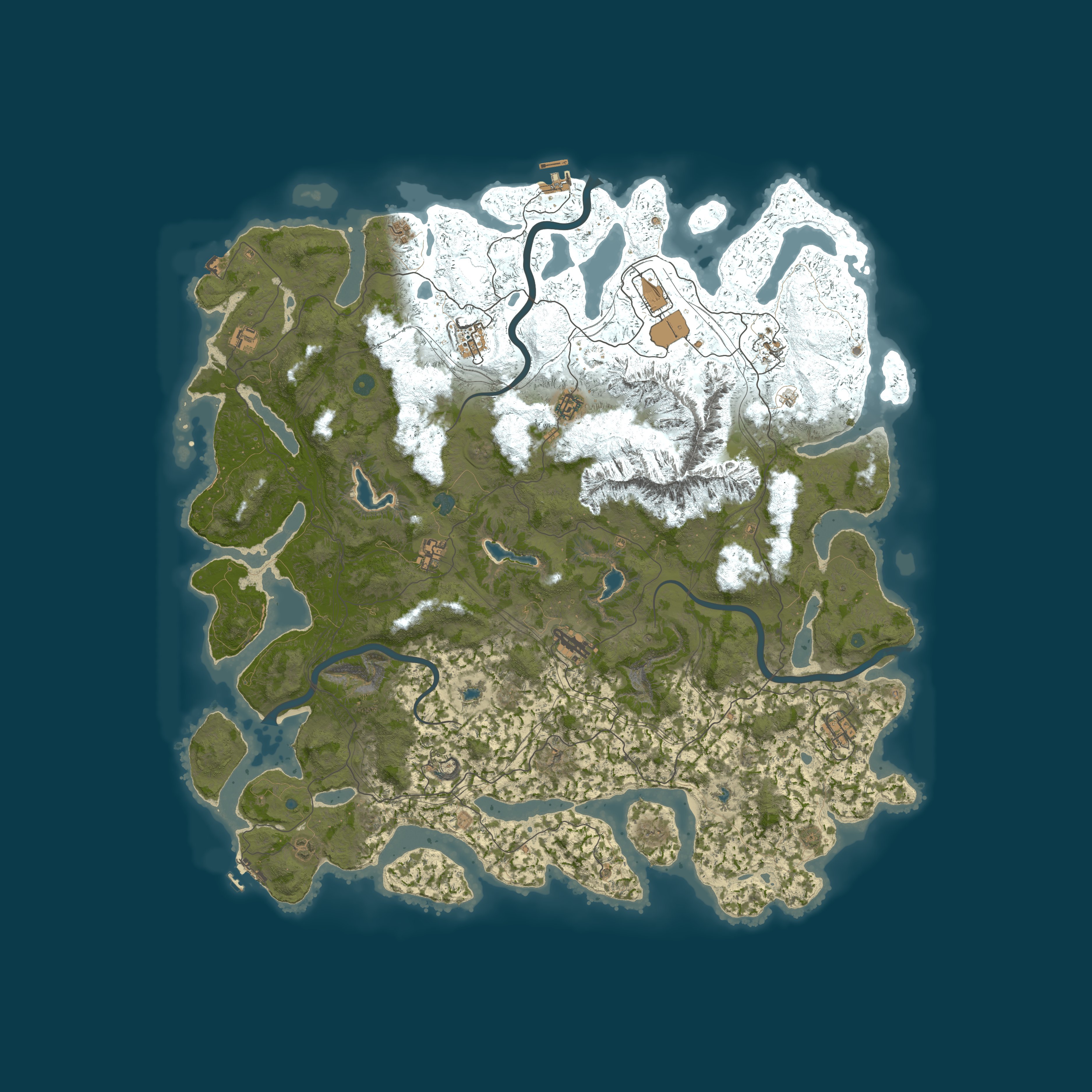 Map for [US] Exile PvE | Noob Friendly | No Decay | No Raiding |