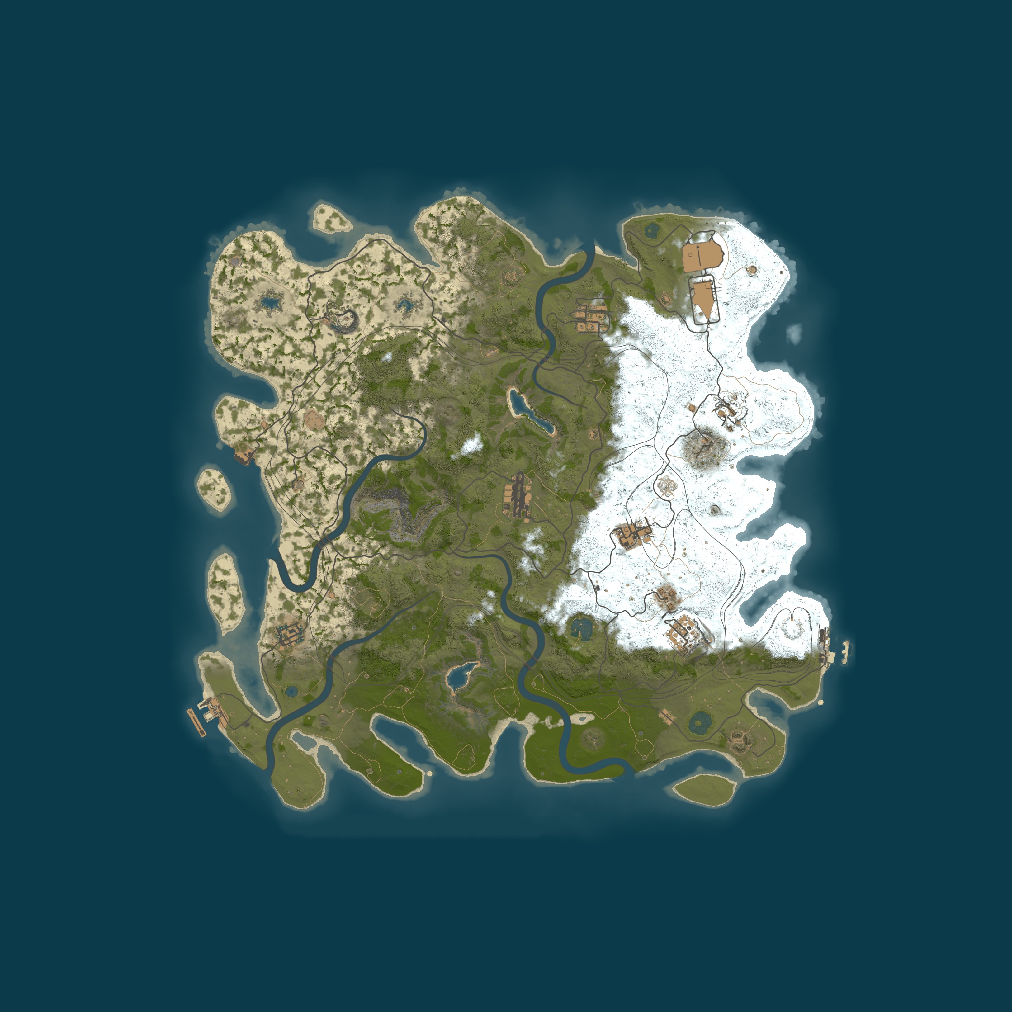 Map for 【开心萌橙PVE-kxmc】休闲娱乐/5倍/防抄家/任务