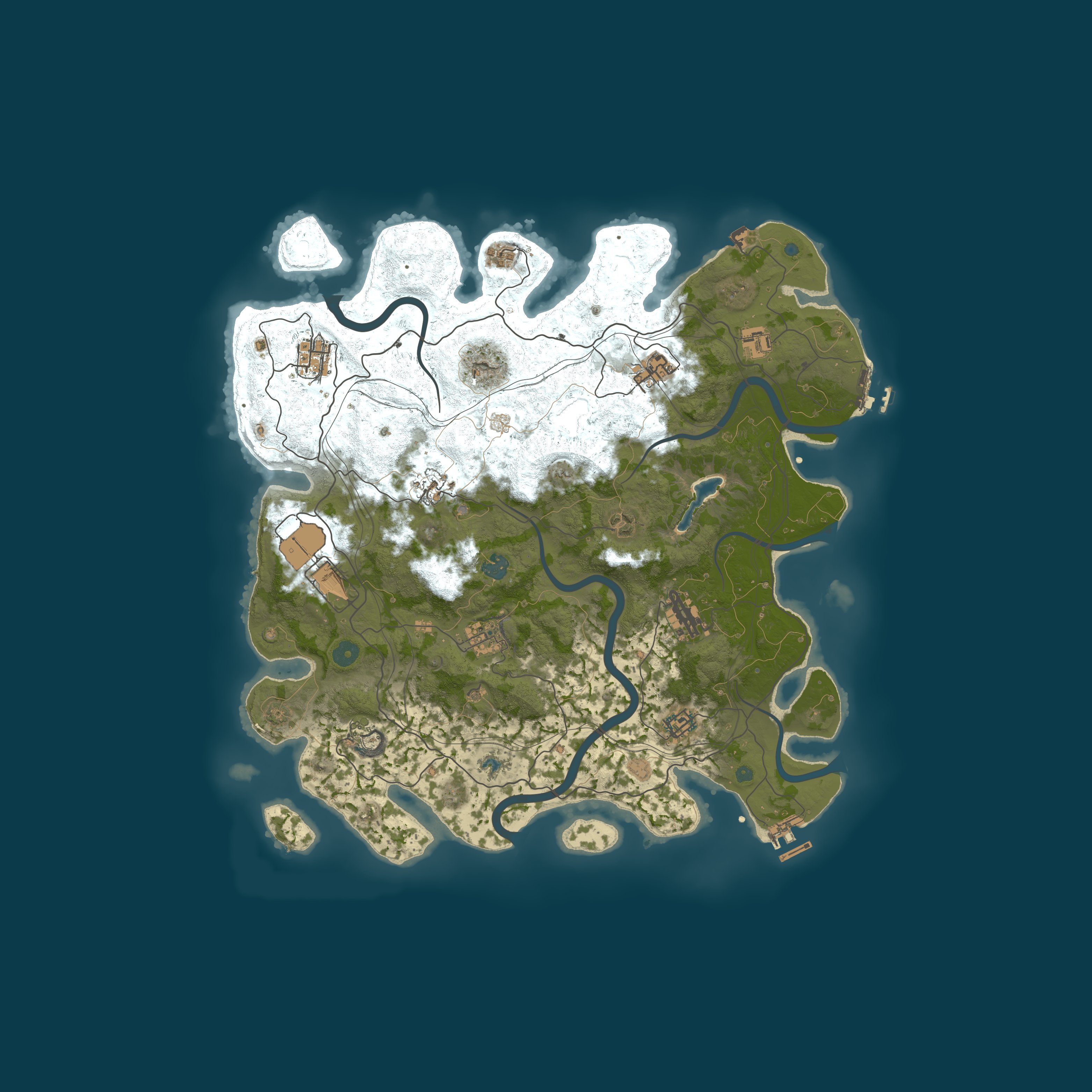 Map for RYG Nation 1000X | Clans | Kits | SkinBox | RaidAlarm