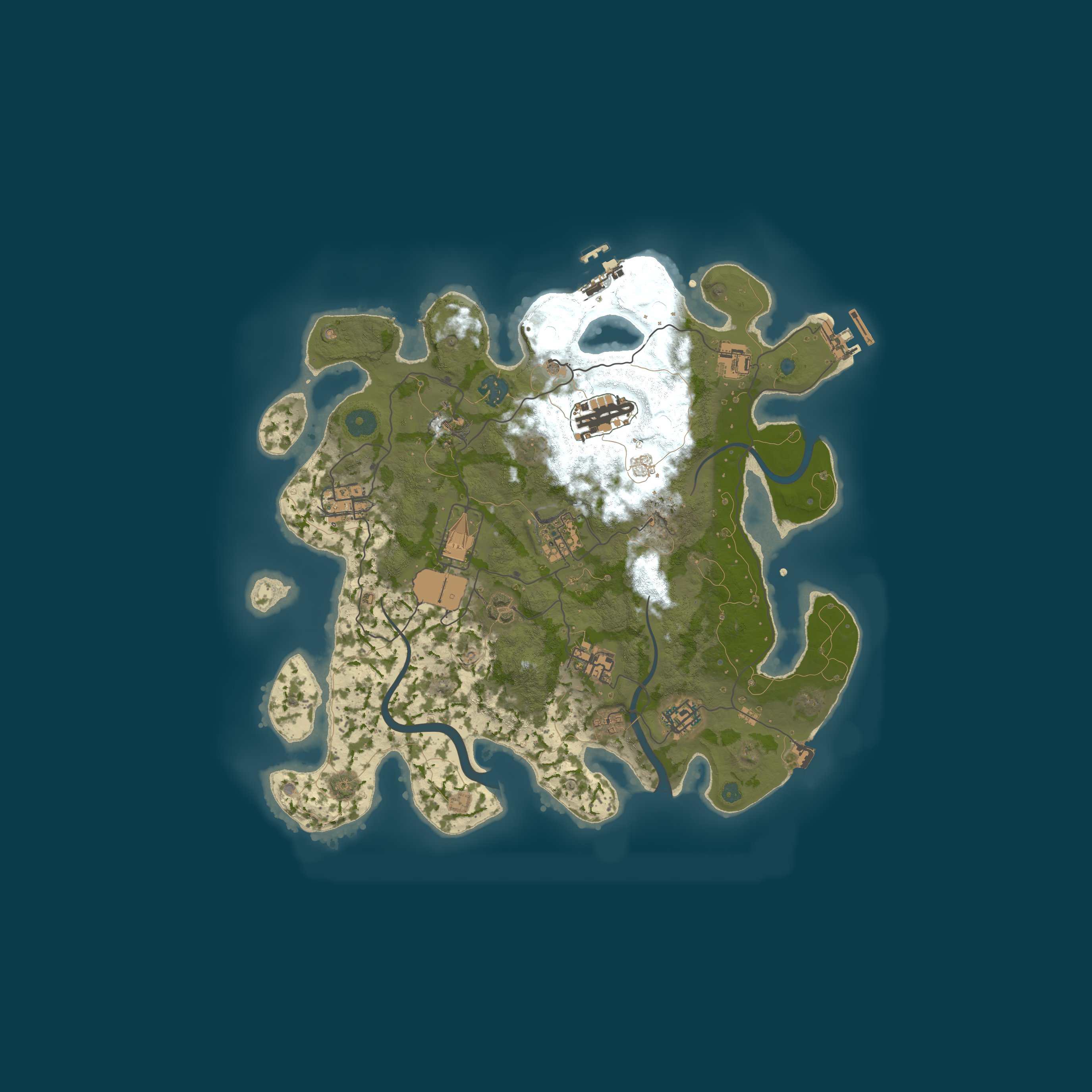 Map for RustXenium (X5|RANDOM||TP|KITS|TRADE|FPS+) Wipe:20.08