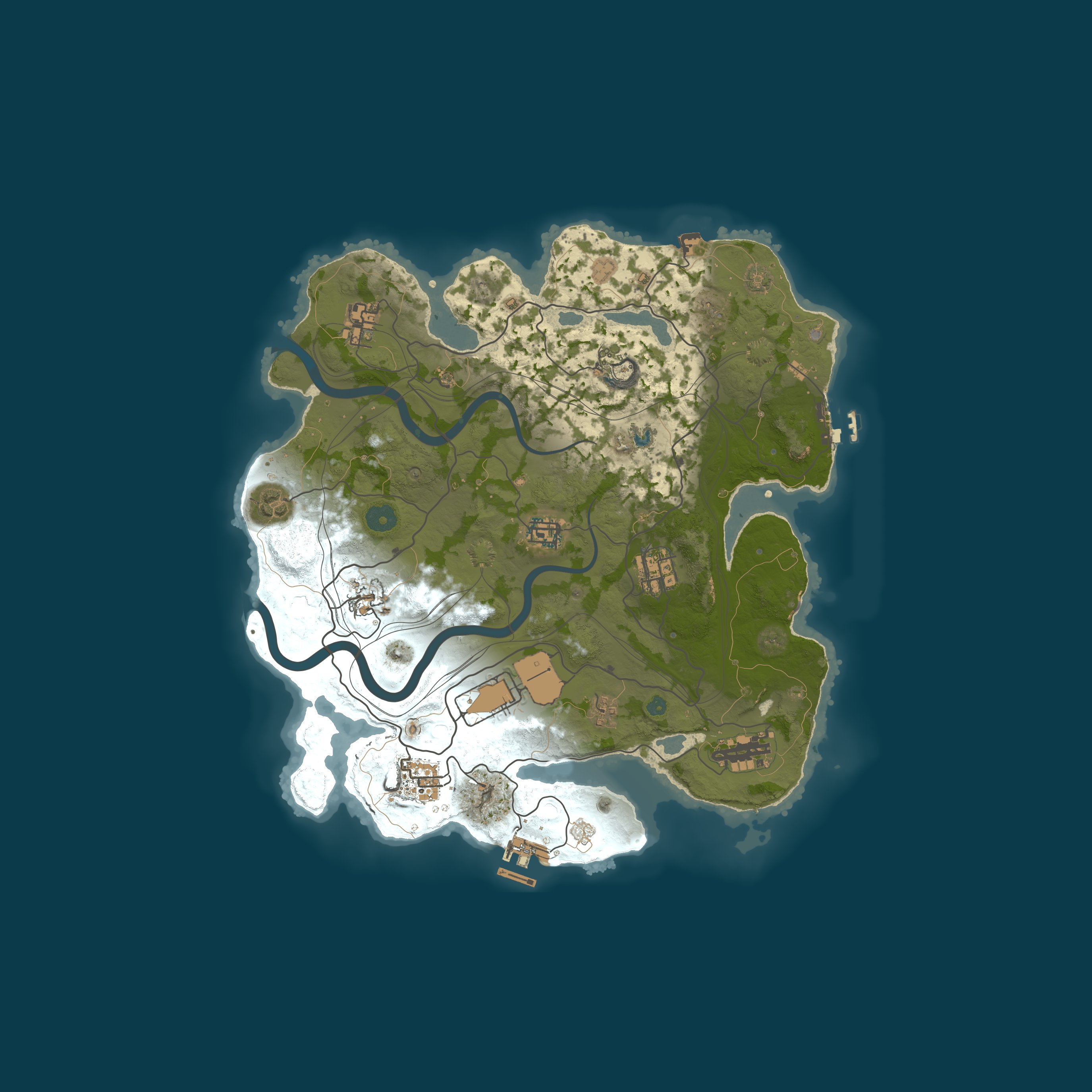 Карта сервера