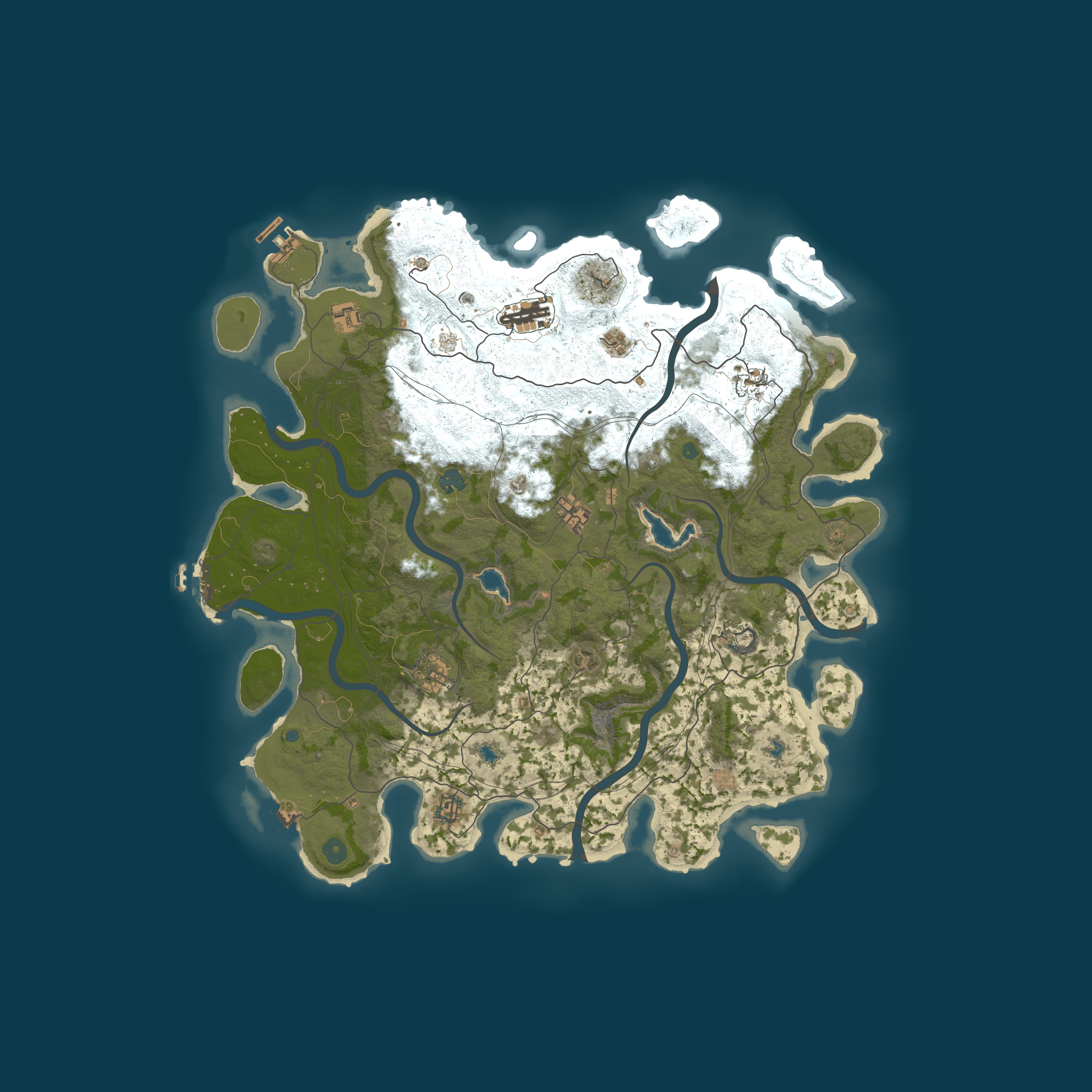 Map for Joe's Private Playland