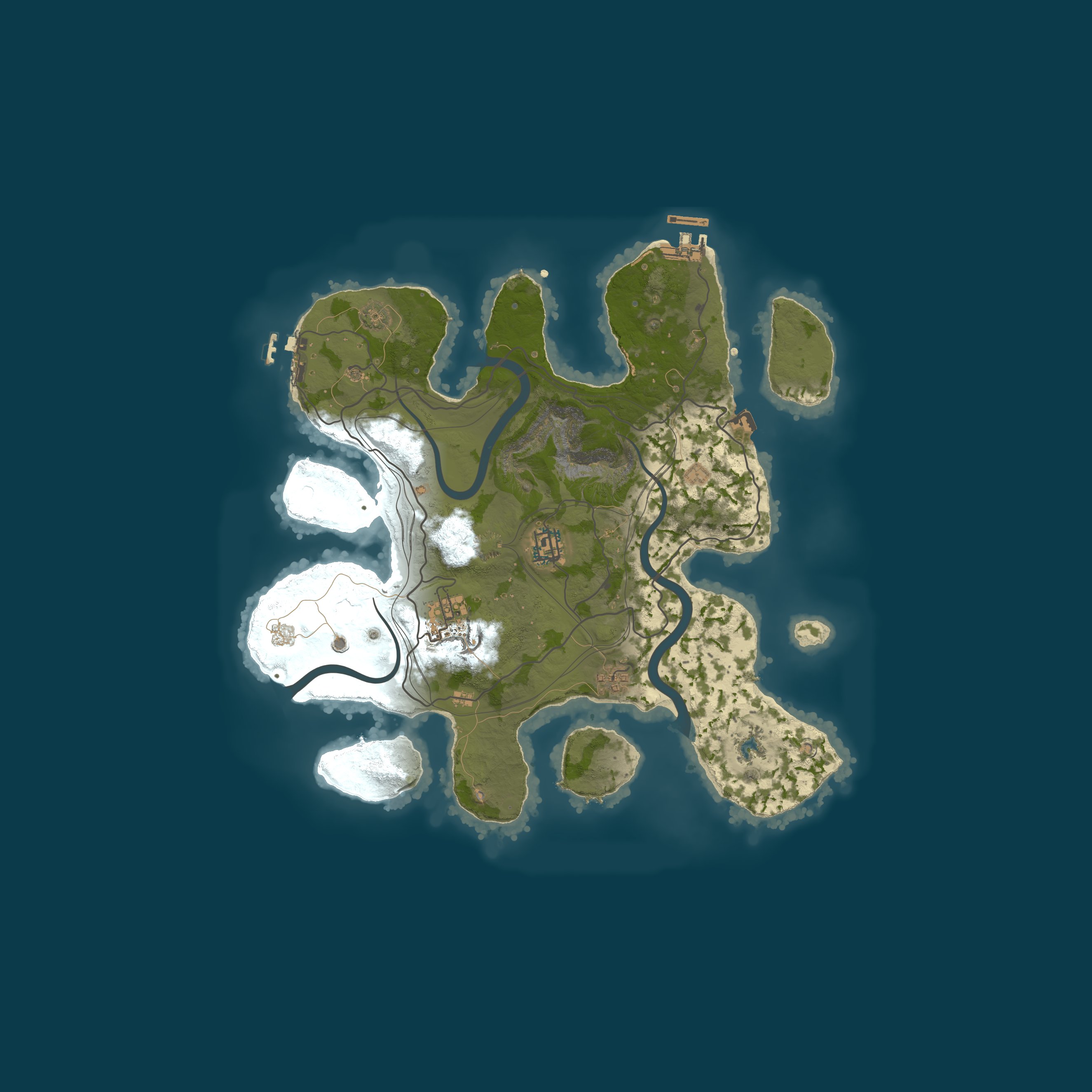 Rust map 3300/1337