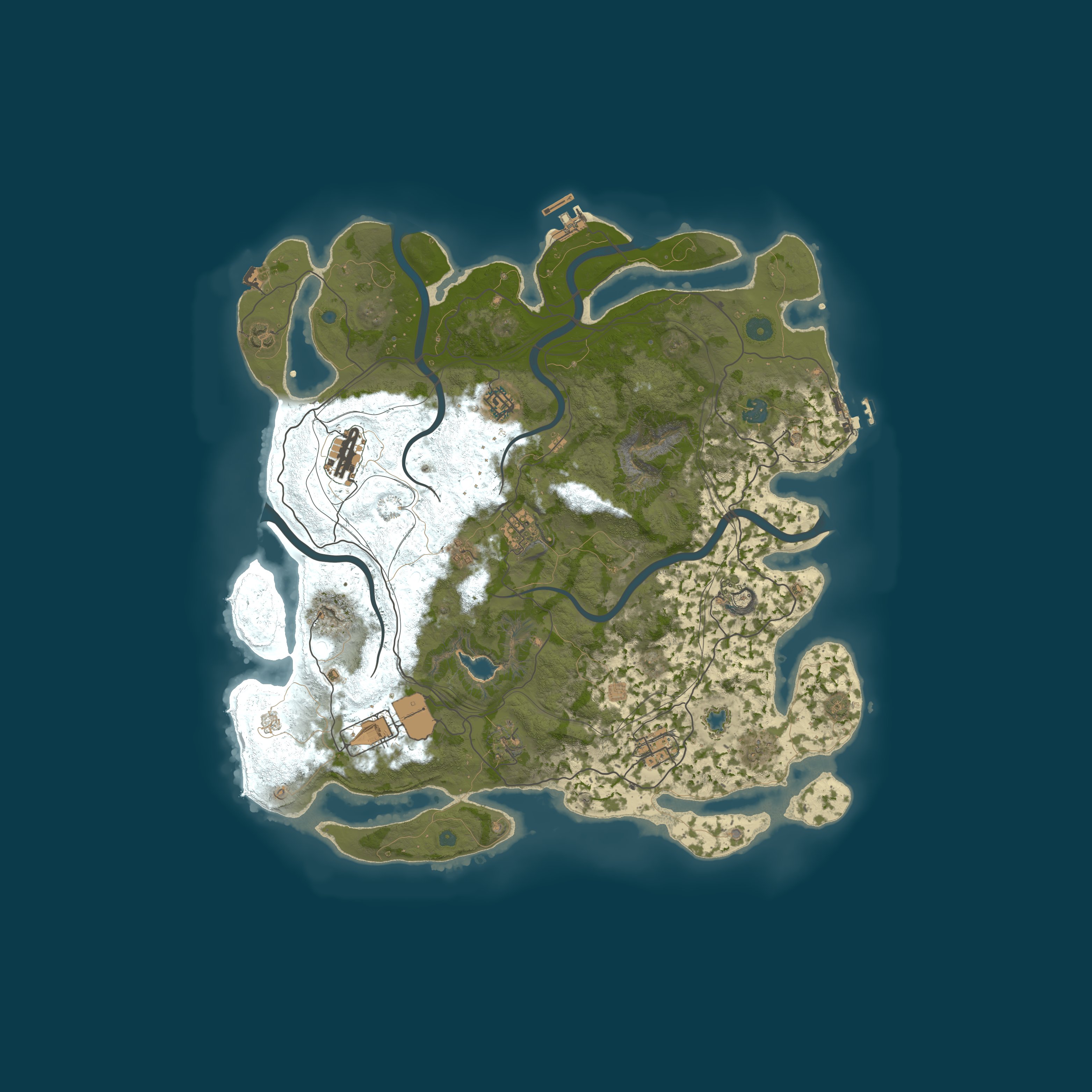 Map for Northland CZ/EU Solo/Duo/Trio/Quad - Vanilla | Wiped 18.06