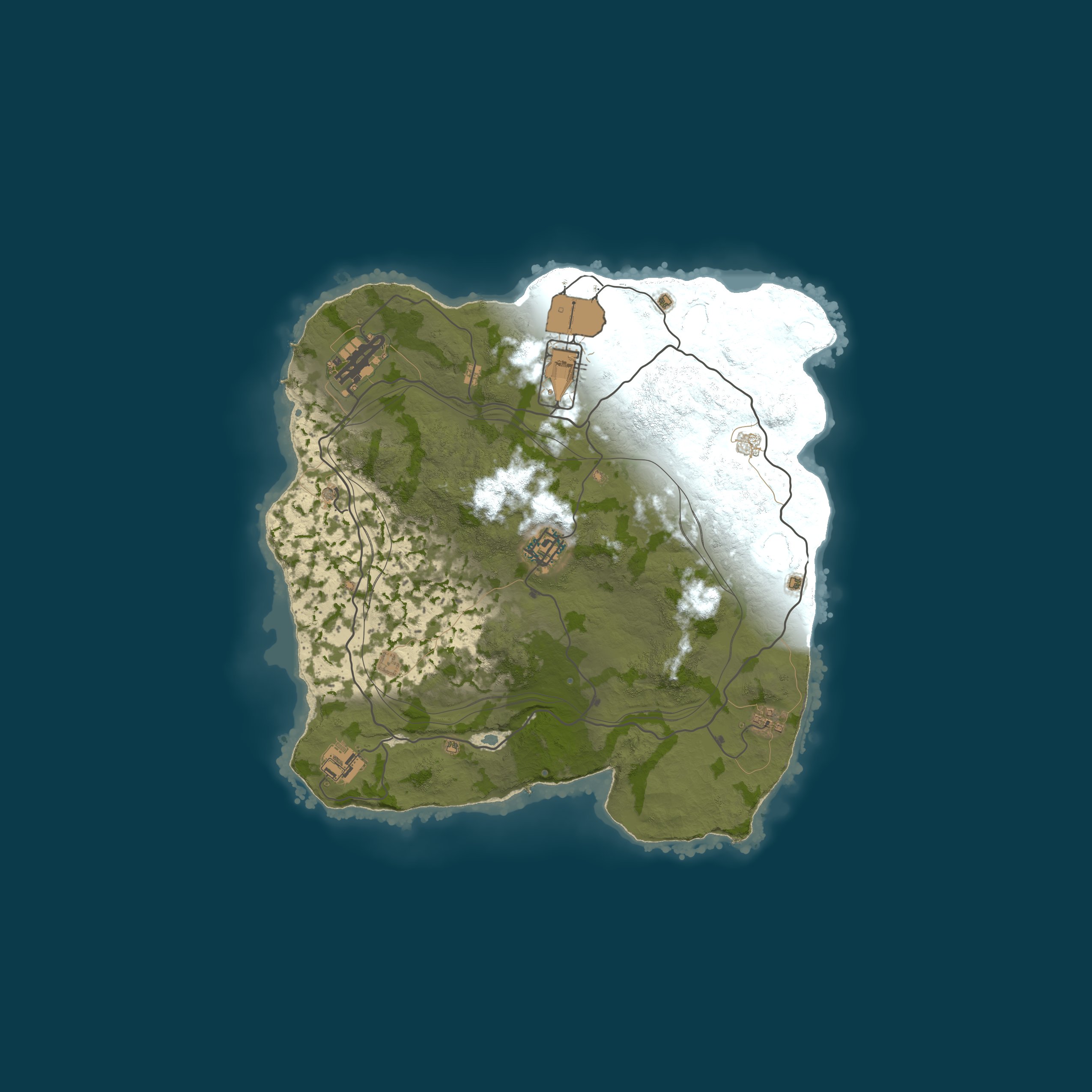 Rust map 3100/1337