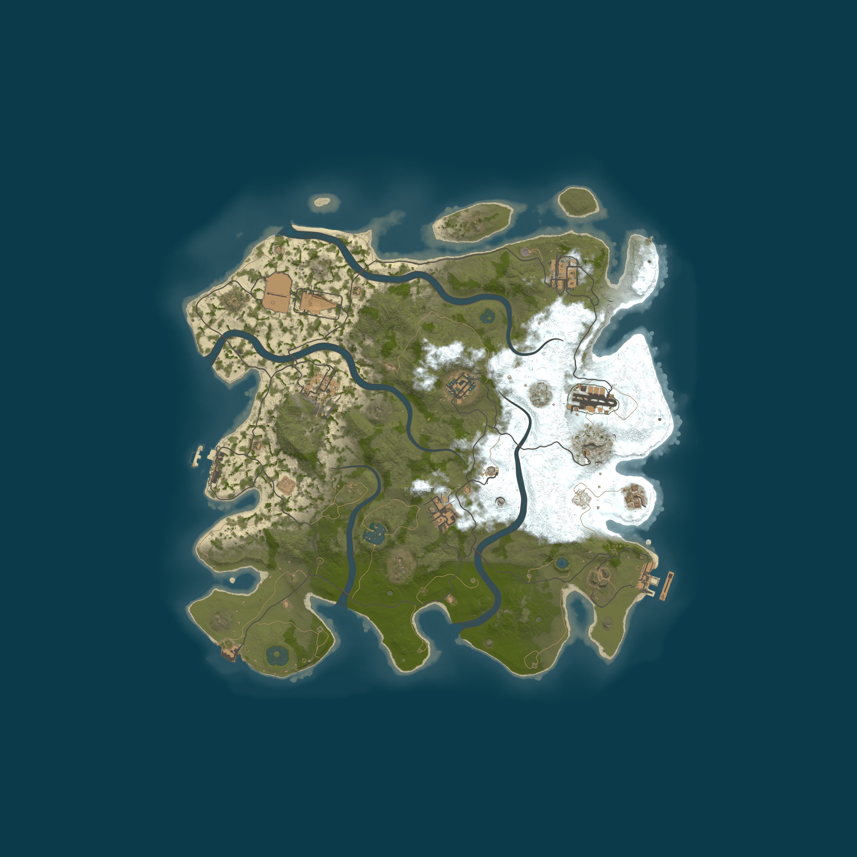 Map for ASTANA x5 | BALANCED | FAIR PLAY | Monthly Wipe | No P2W