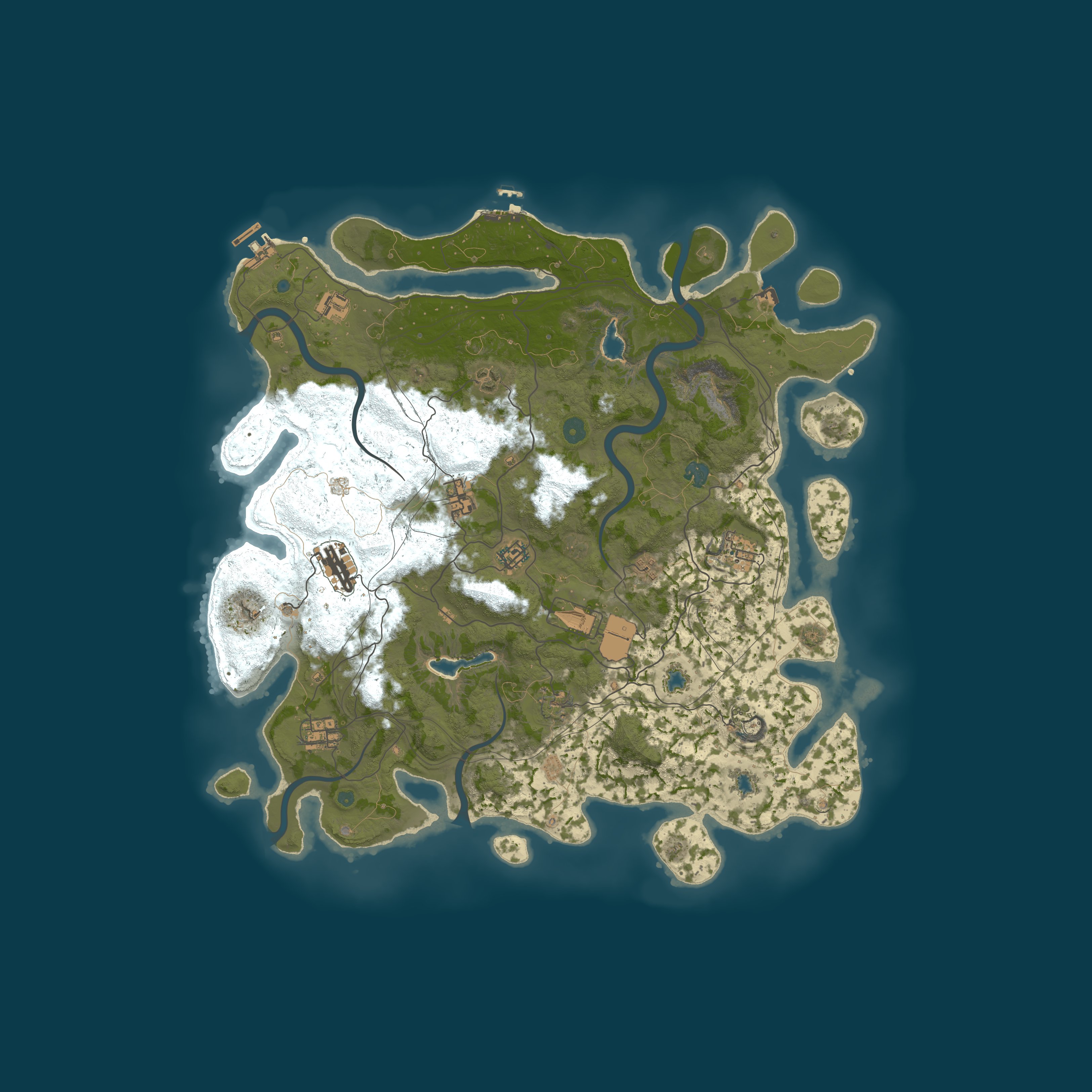 Map for Wolframite Mine