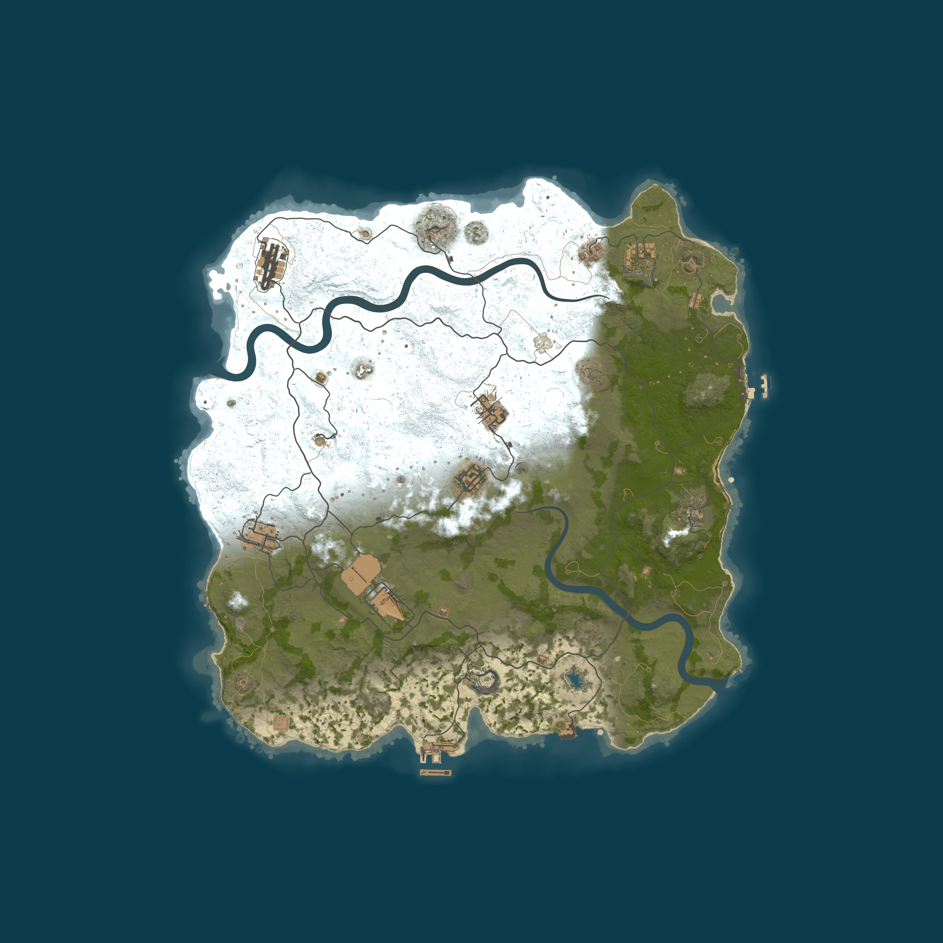 Rust map 4000/1337