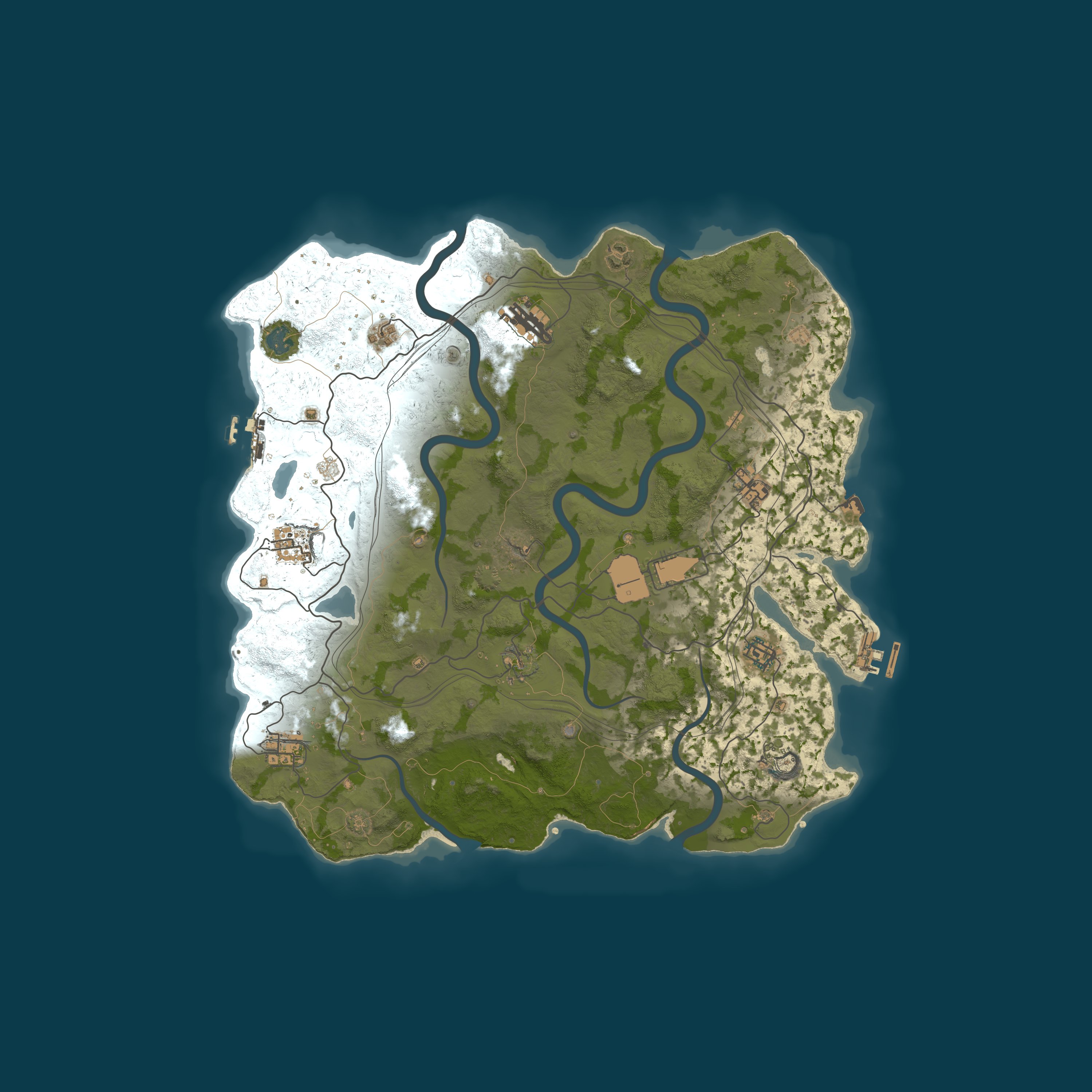 Карта сервера