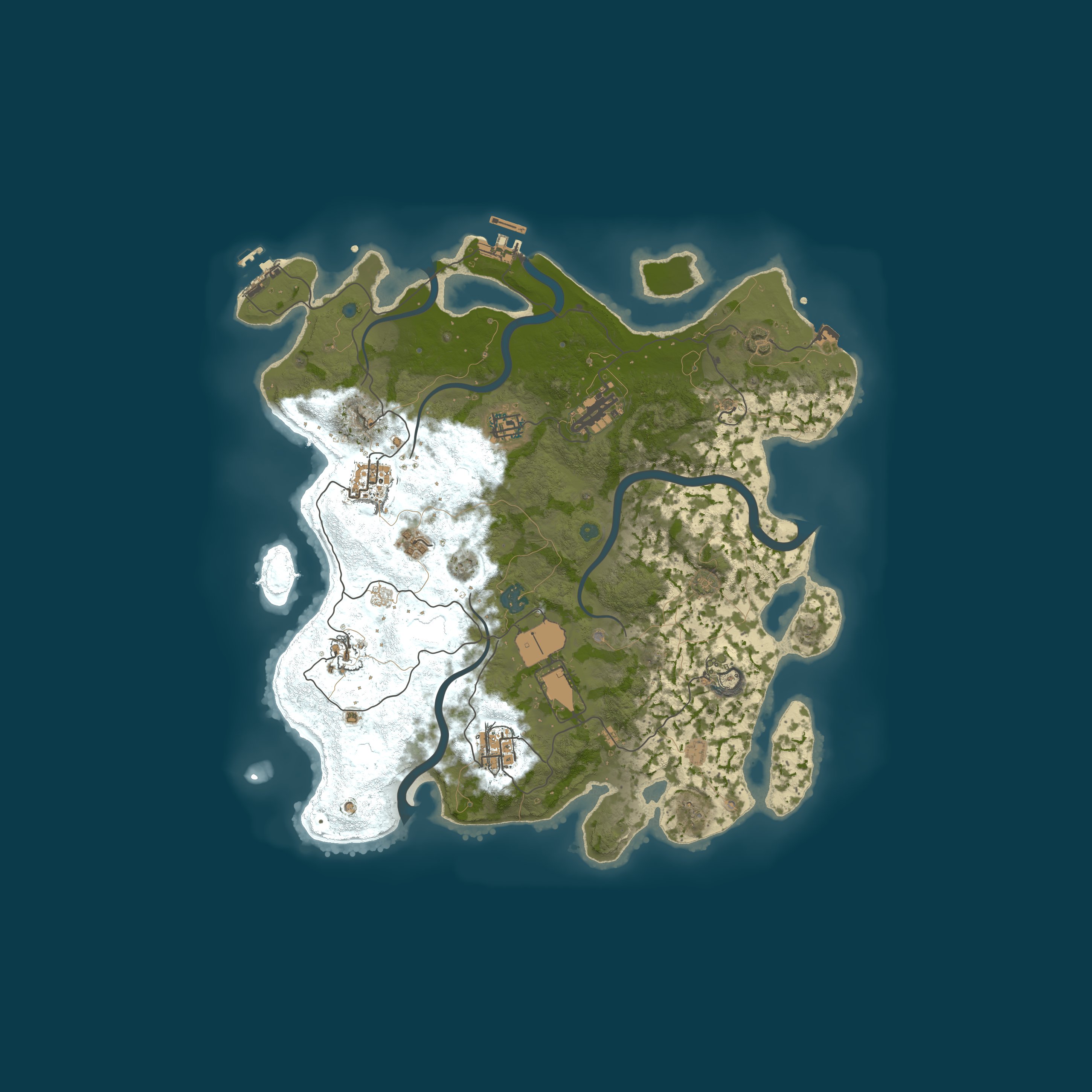 Карта сервера