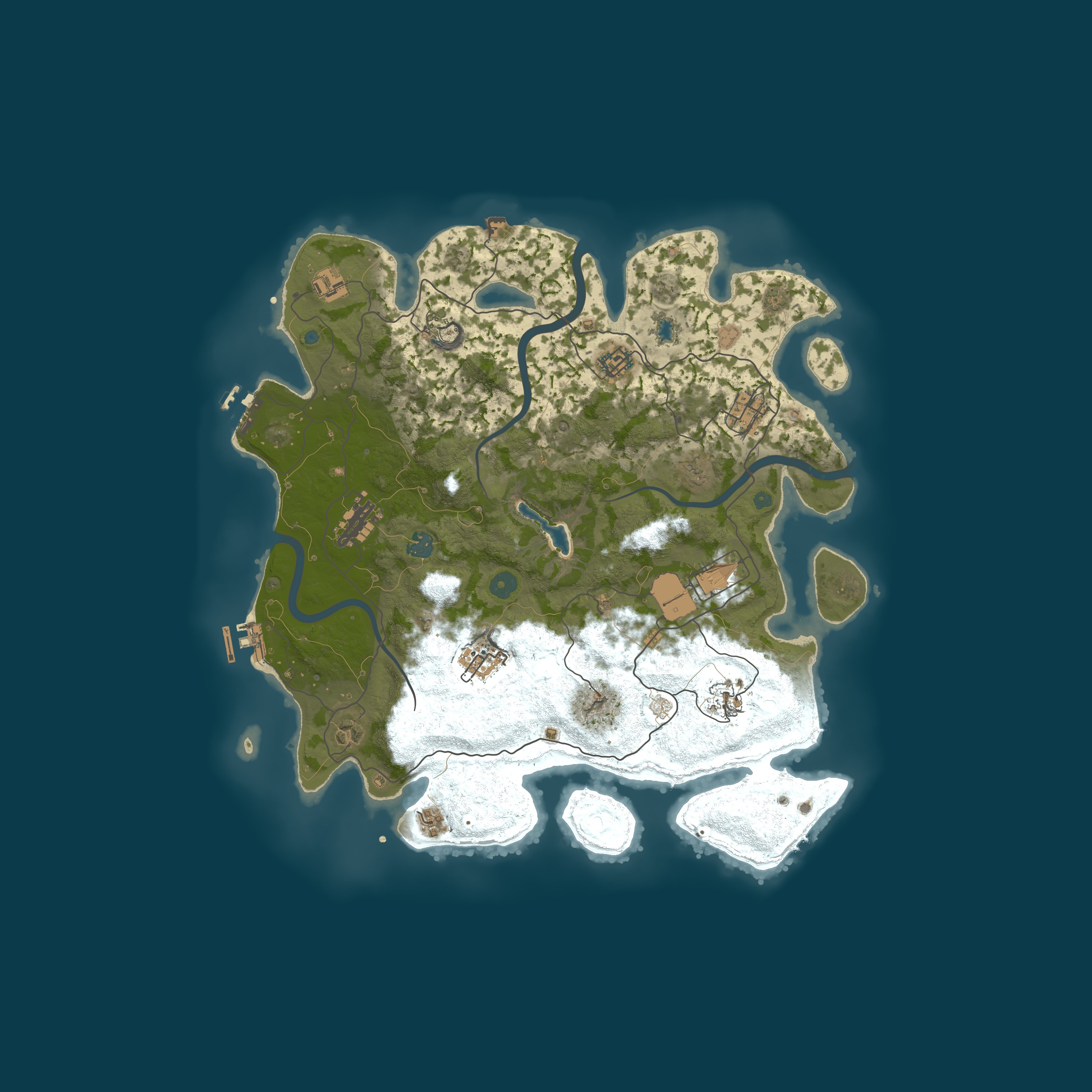 Map for 8/6|Rusty|3X|Solo/Duo/Trio|Events|AntiCheat