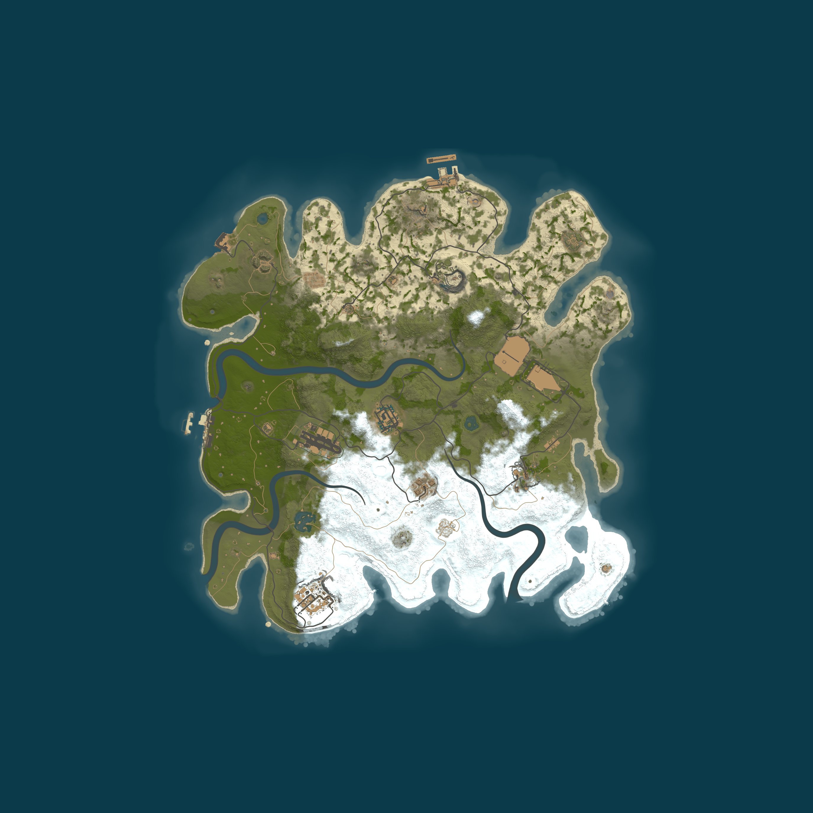 Карта сервера