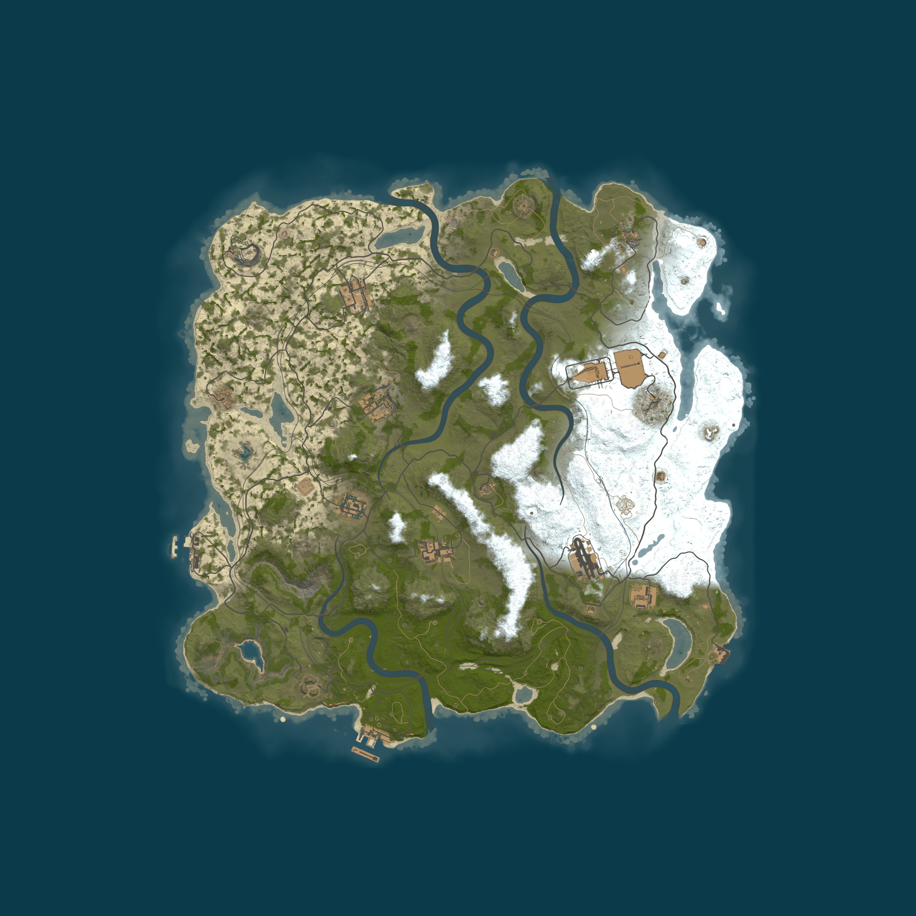 Rusticated Generated Maps