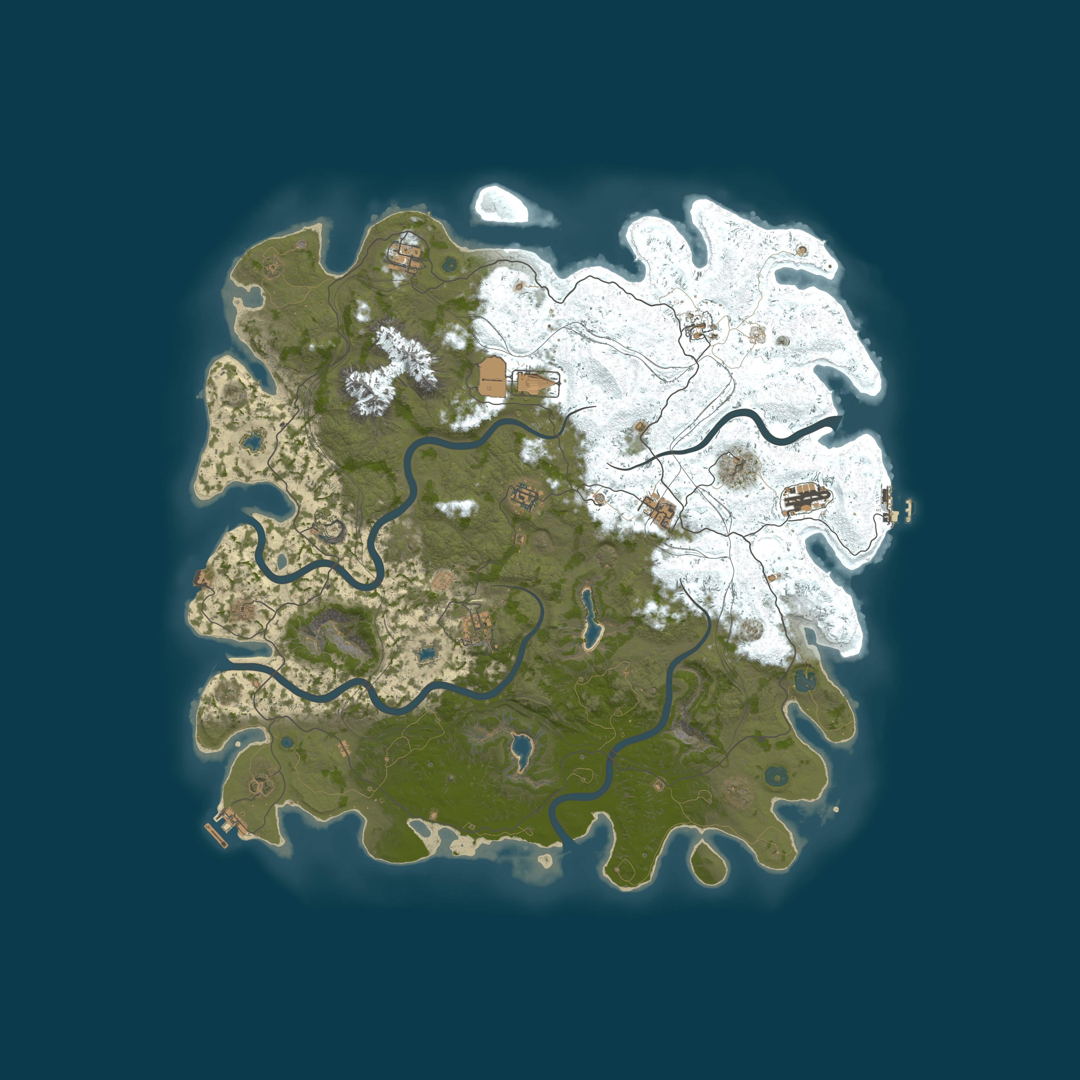 Map for GameCloud: US | PVE - 4UHost.UK