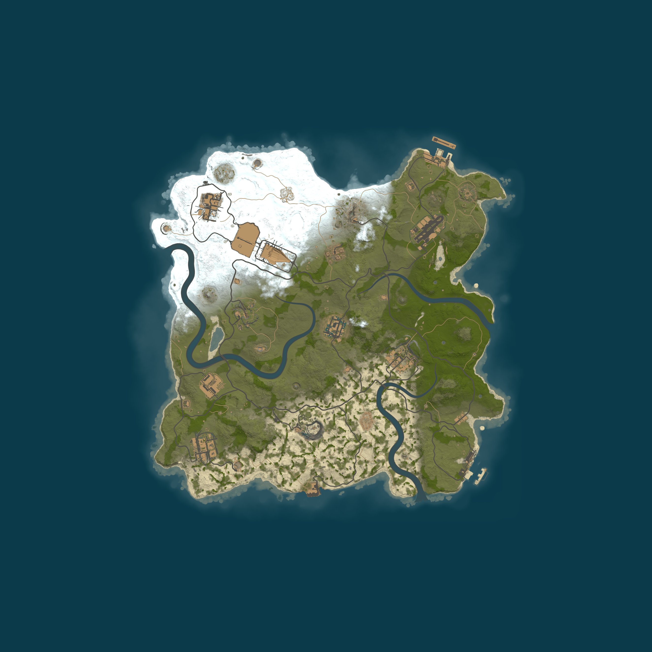 Rust map 3300/1337