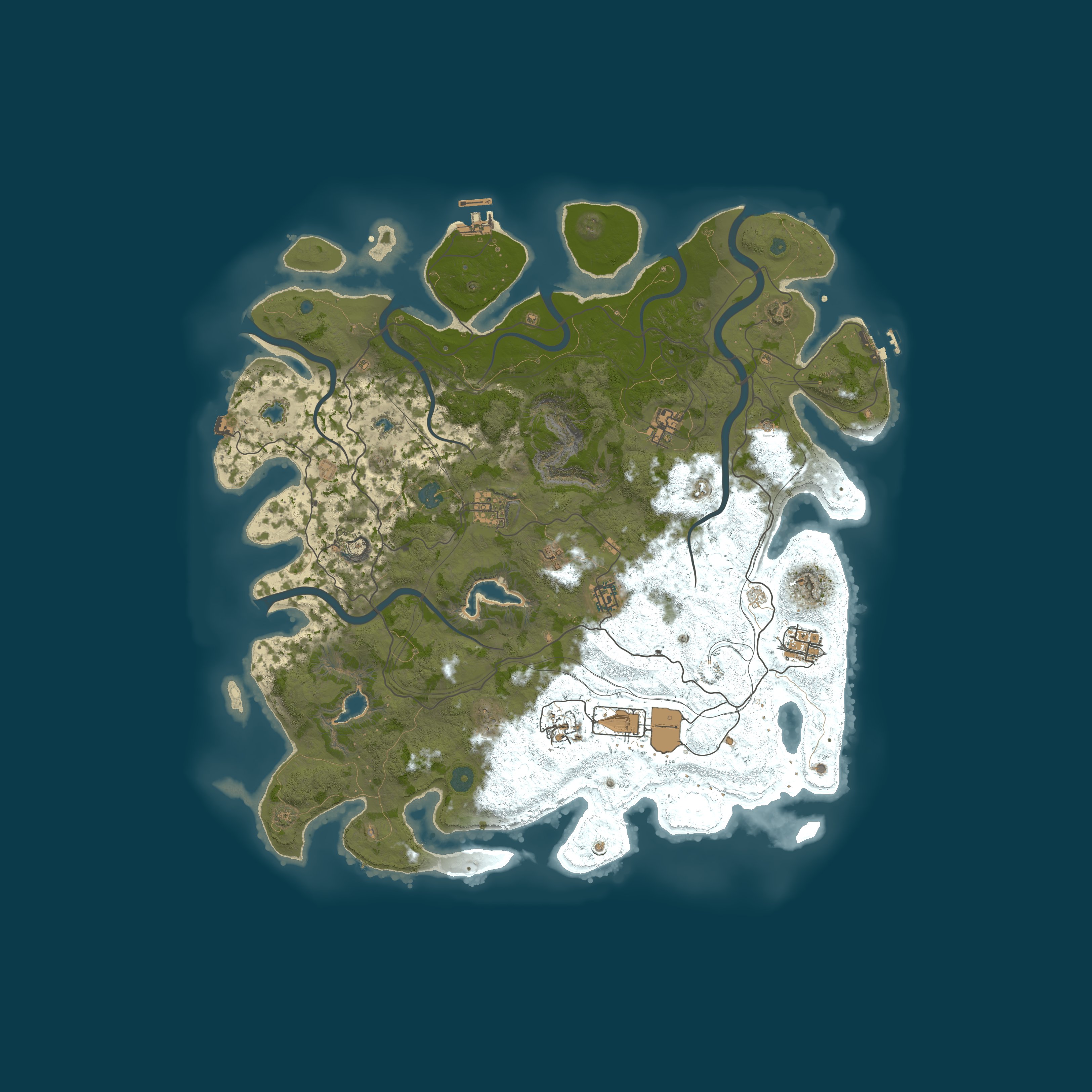 Map for GTXGaming.co.uk - Rust Dedicated Server