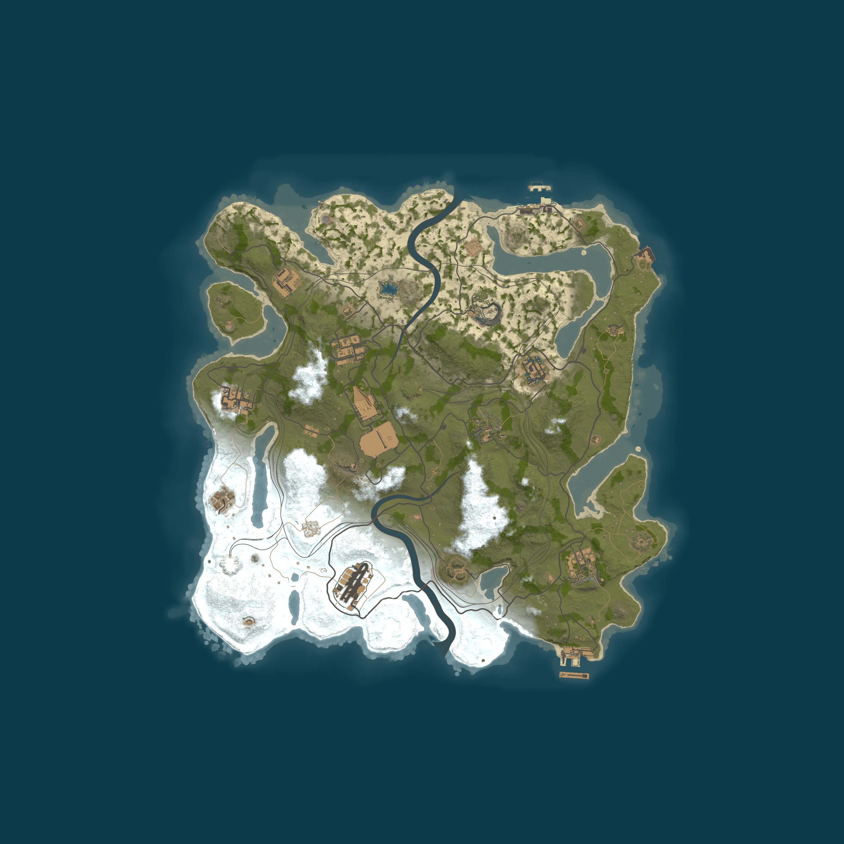 Rust map 3700/1337