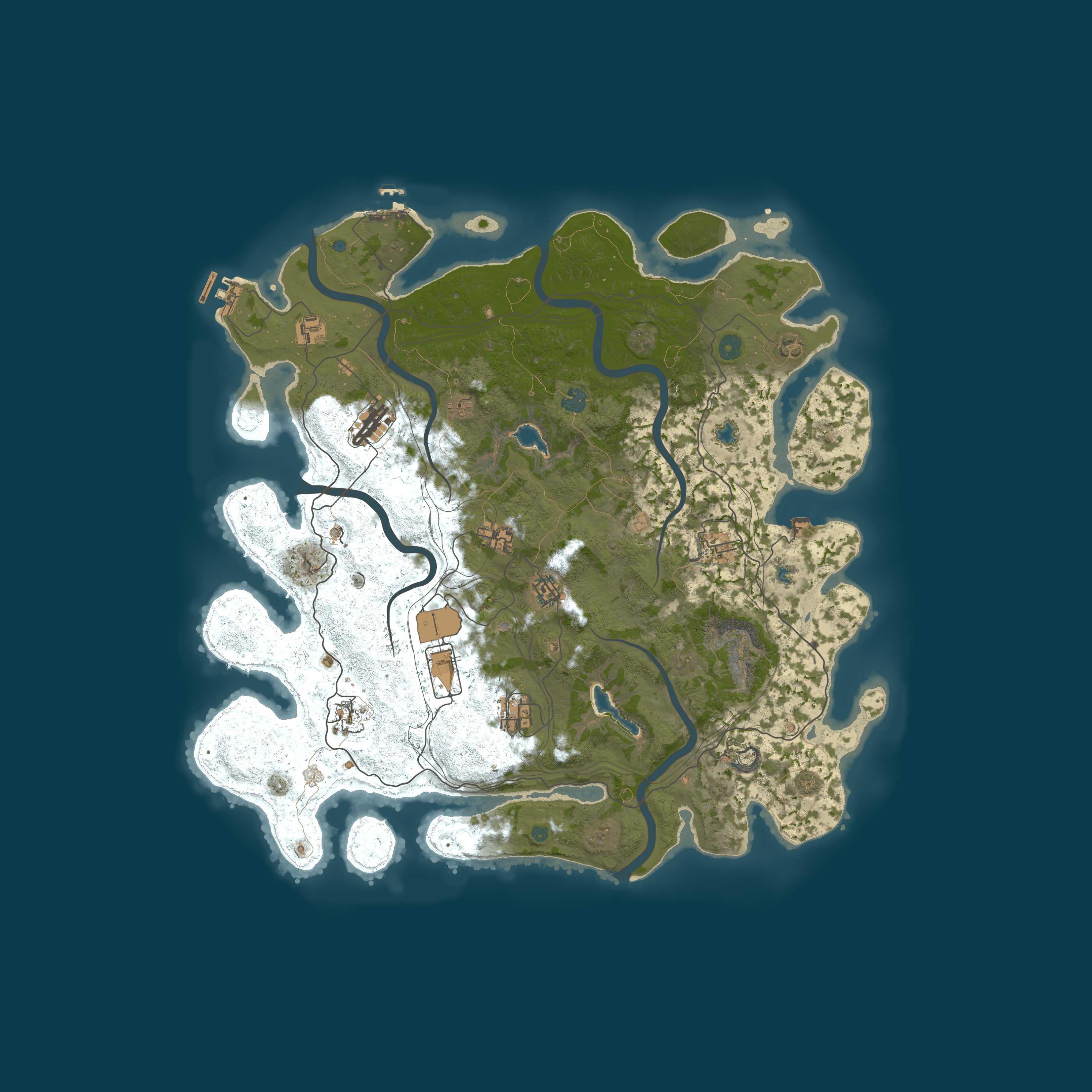Map for [US] Atomic Taco | Solo/Duo/Trio Noob Friendly Thursdays