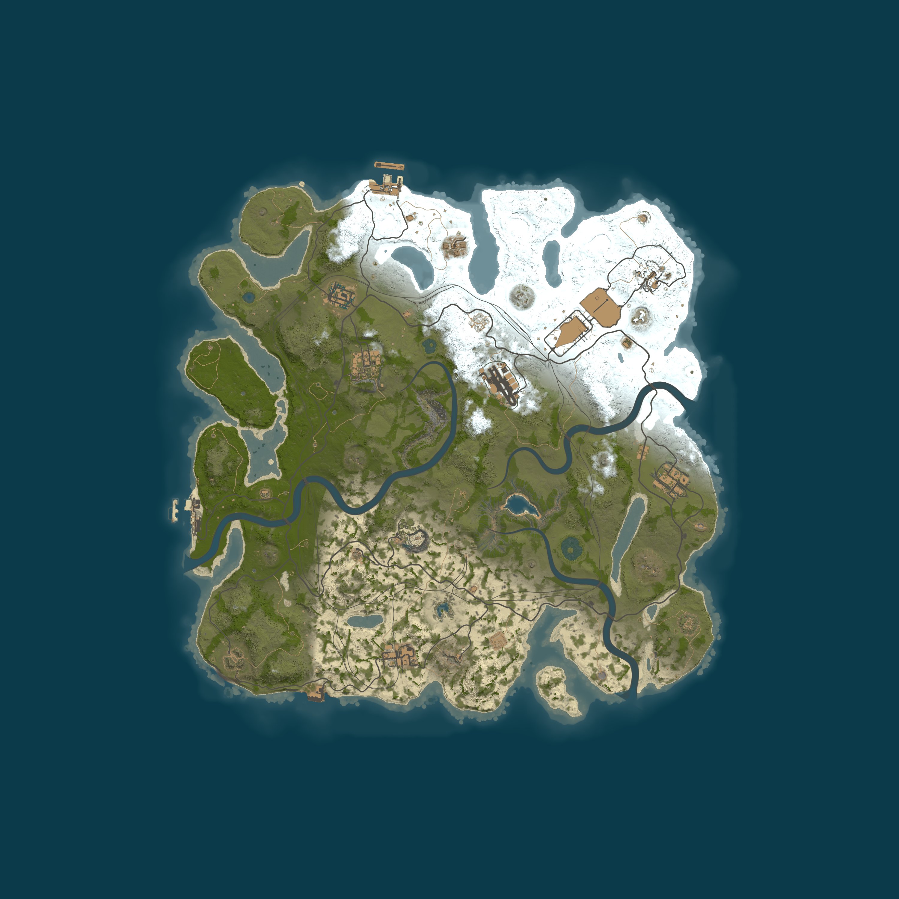 Карта сервера