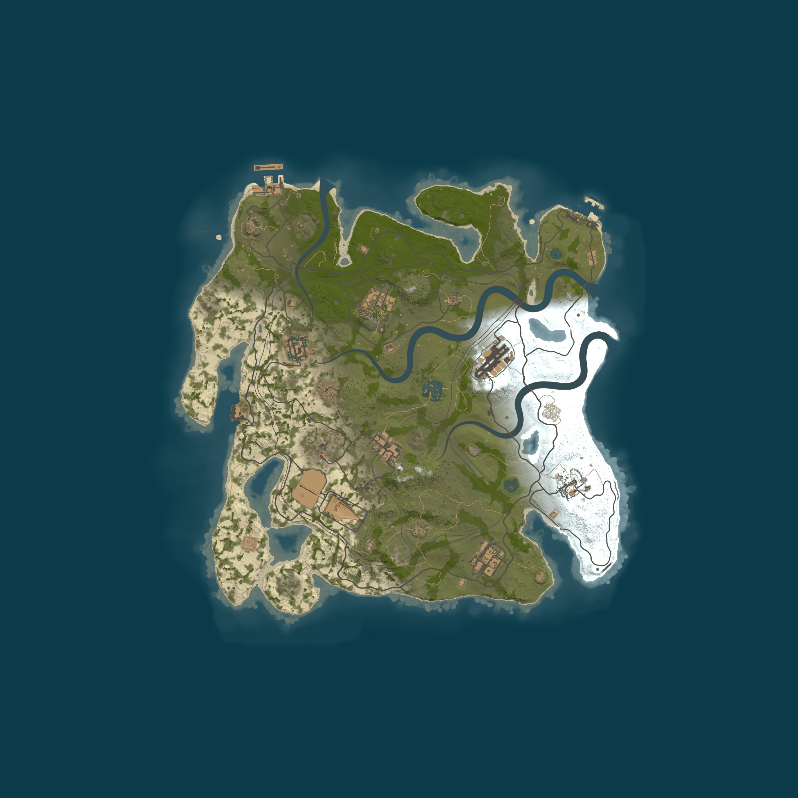 Map for RustAria#2 [Классика х2 / Российский]