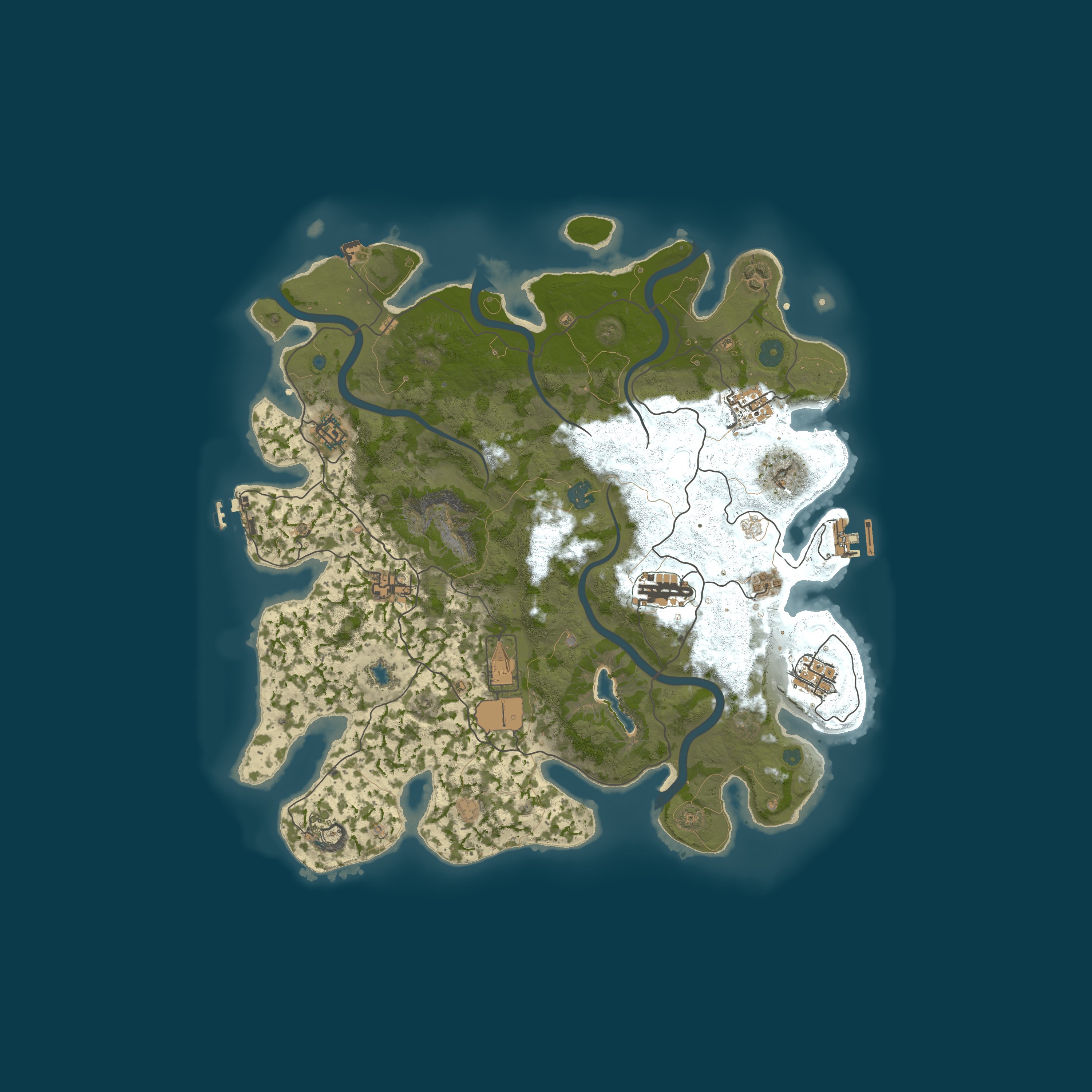 Map for AU Satans Killzone 5x PvP/PvE | Jetpack | Skill Tree | Raids