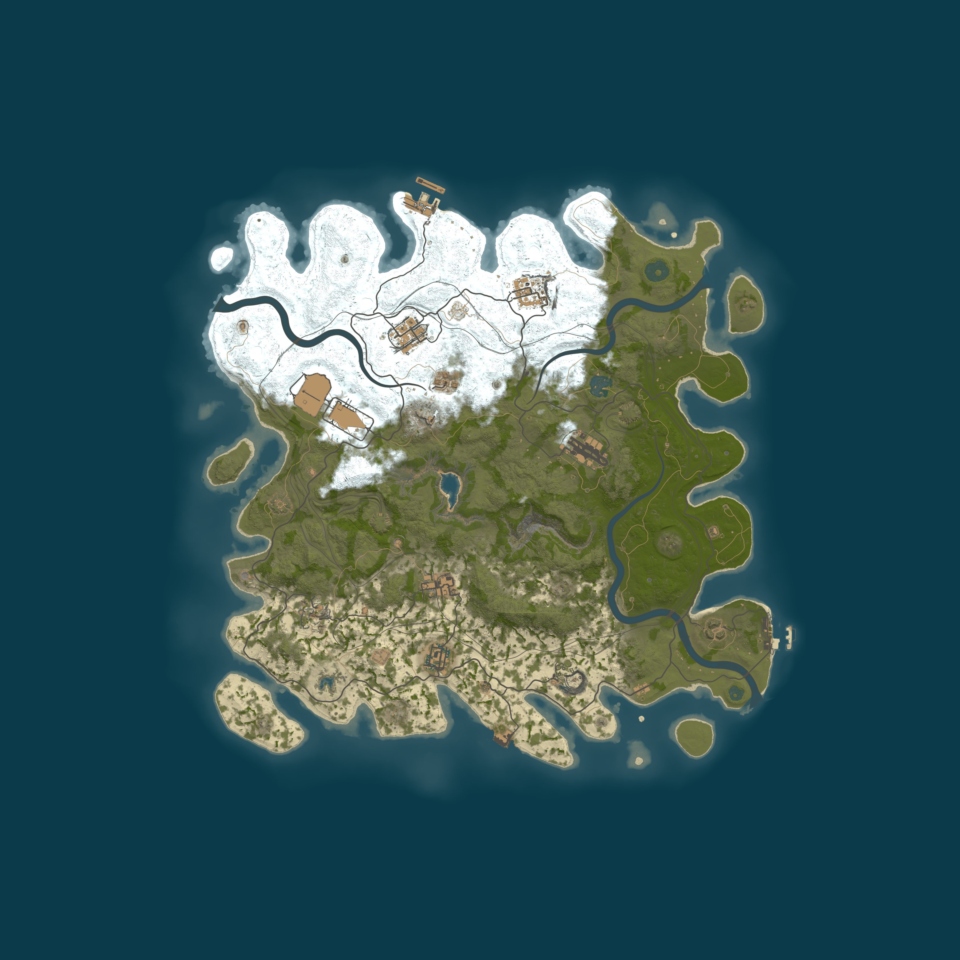 Map for Enjoy - Solo/Duo only, no BP wipes. True Vanilla.
