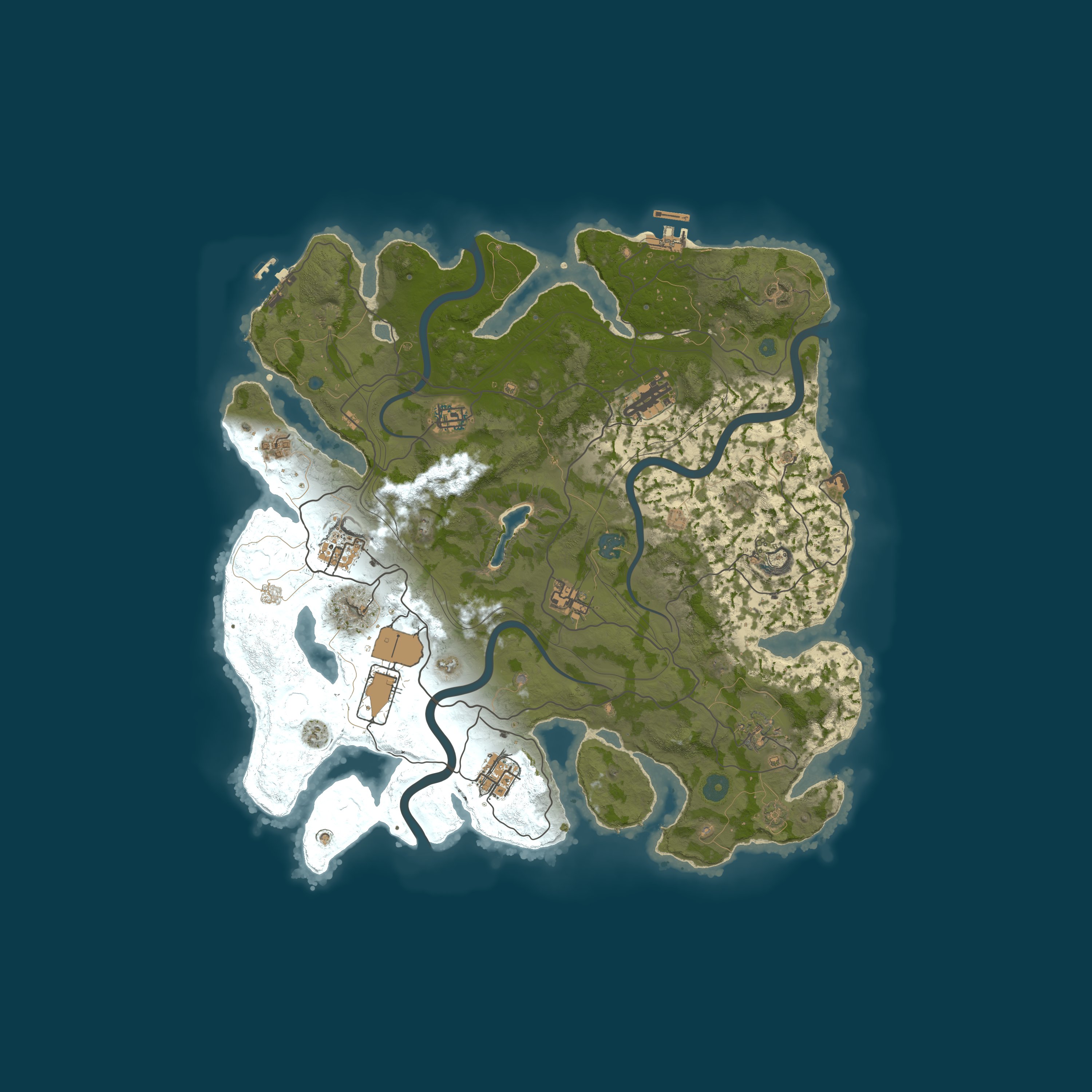 Карта сервера