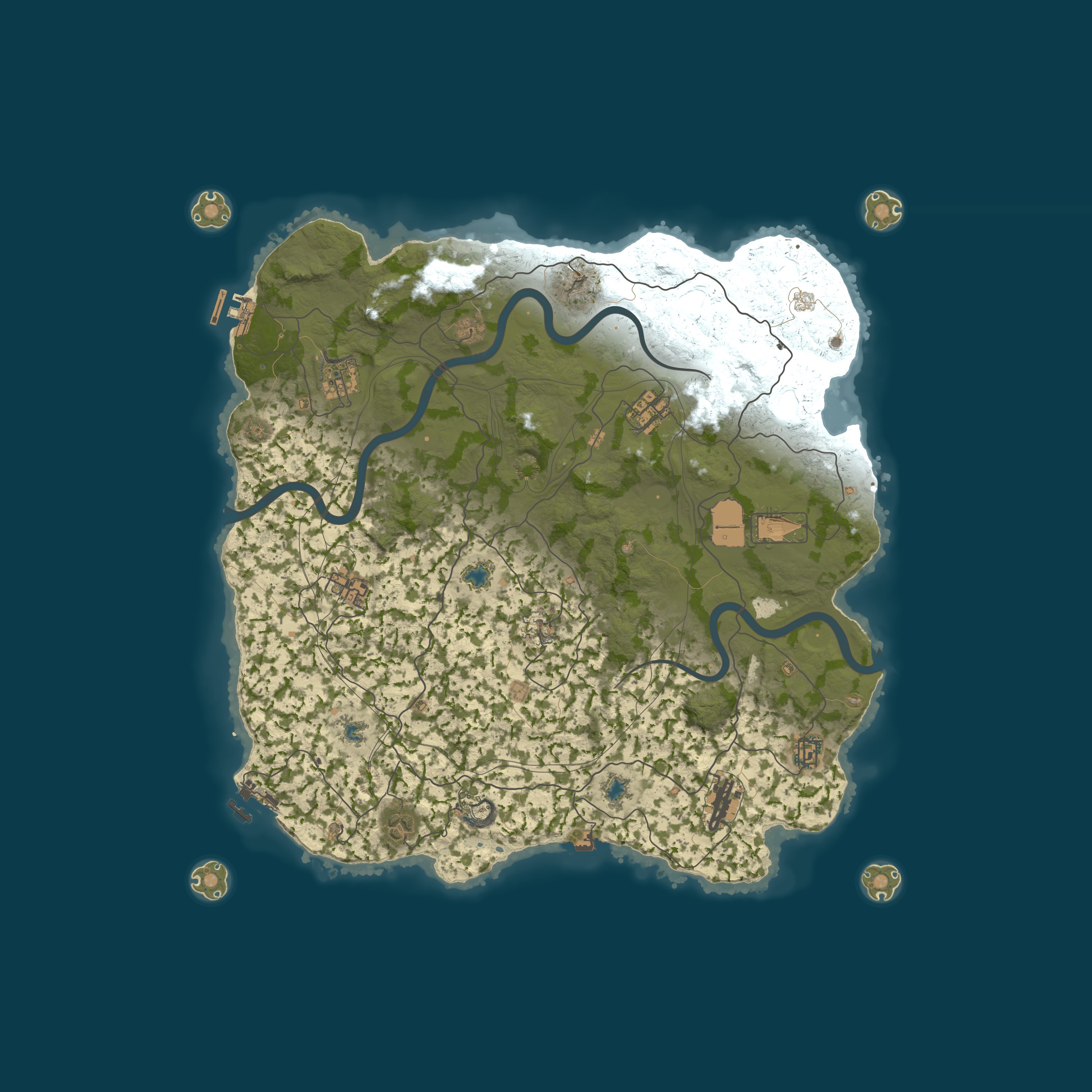 Rust map 4000/1337