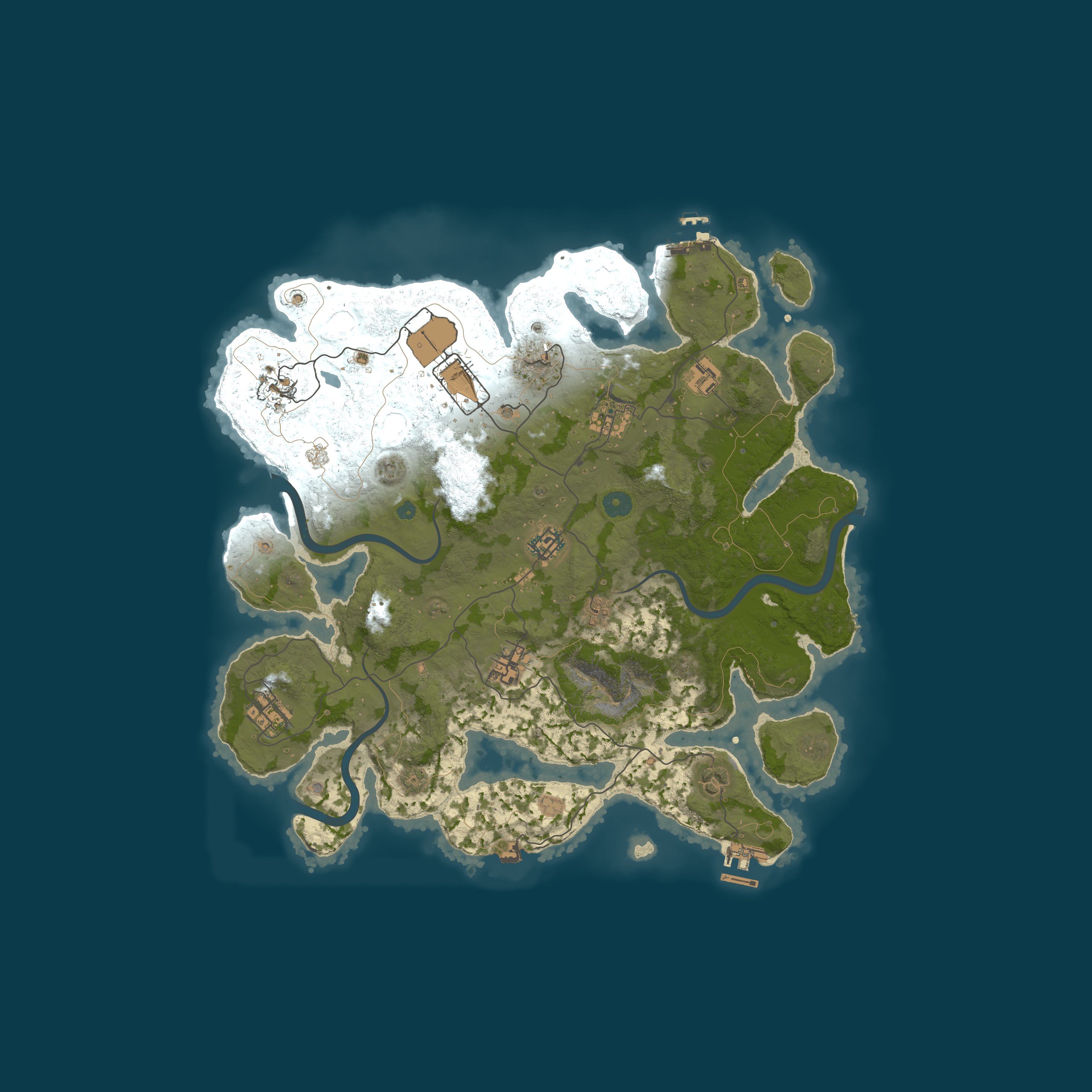 Rust map 3800/1337
