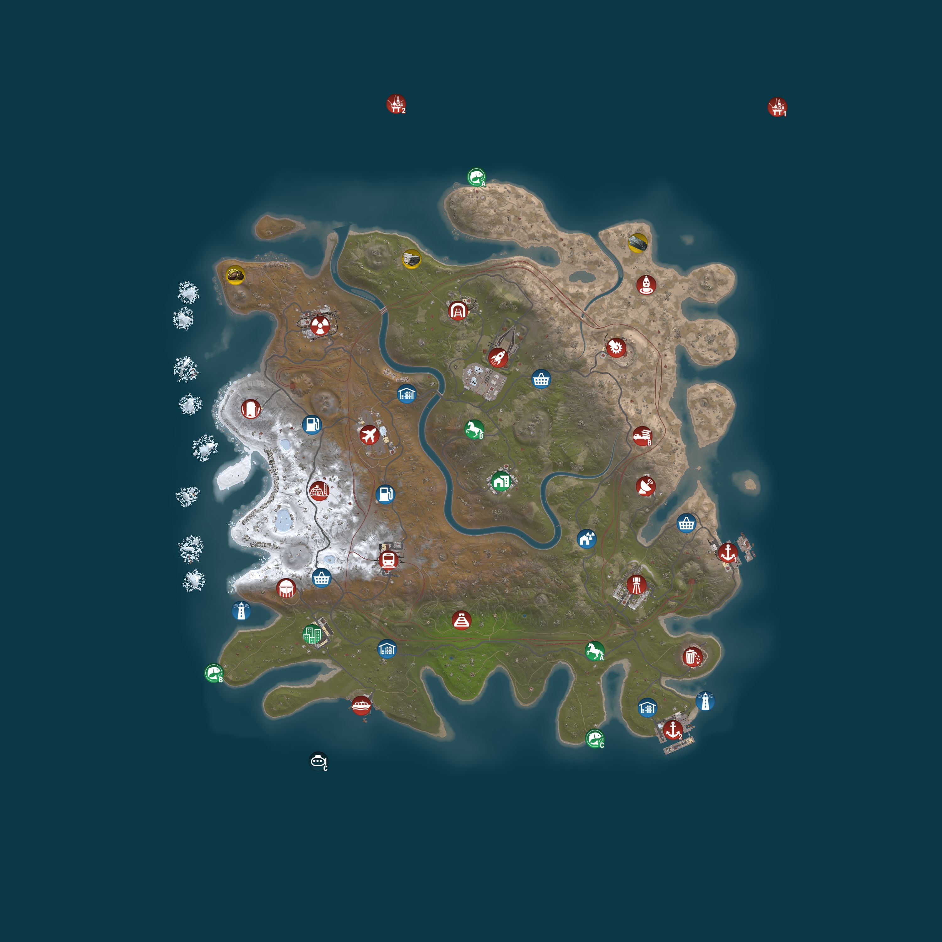 Rust map 4000/1337