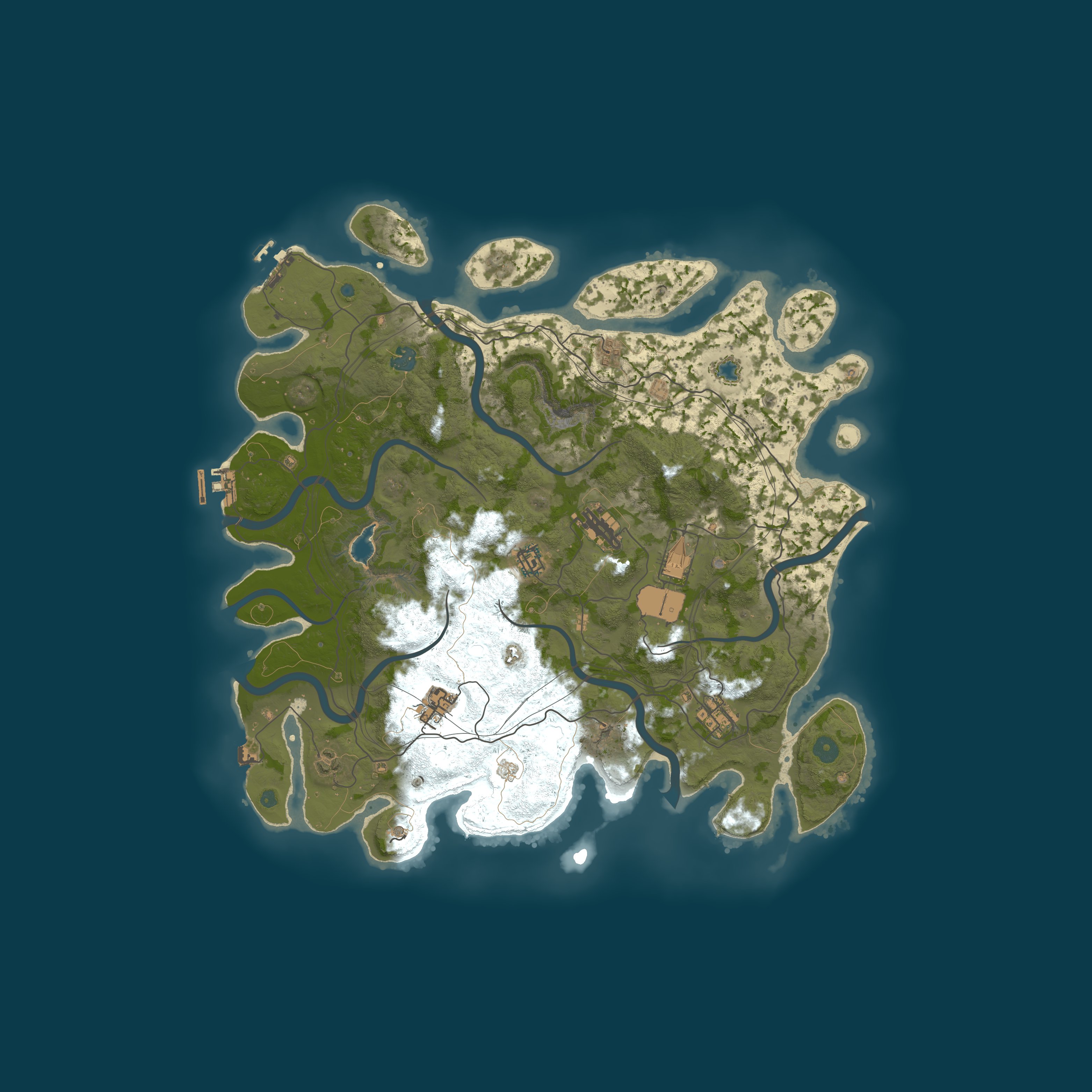 Map for [EU] Facepunch Primitive 2