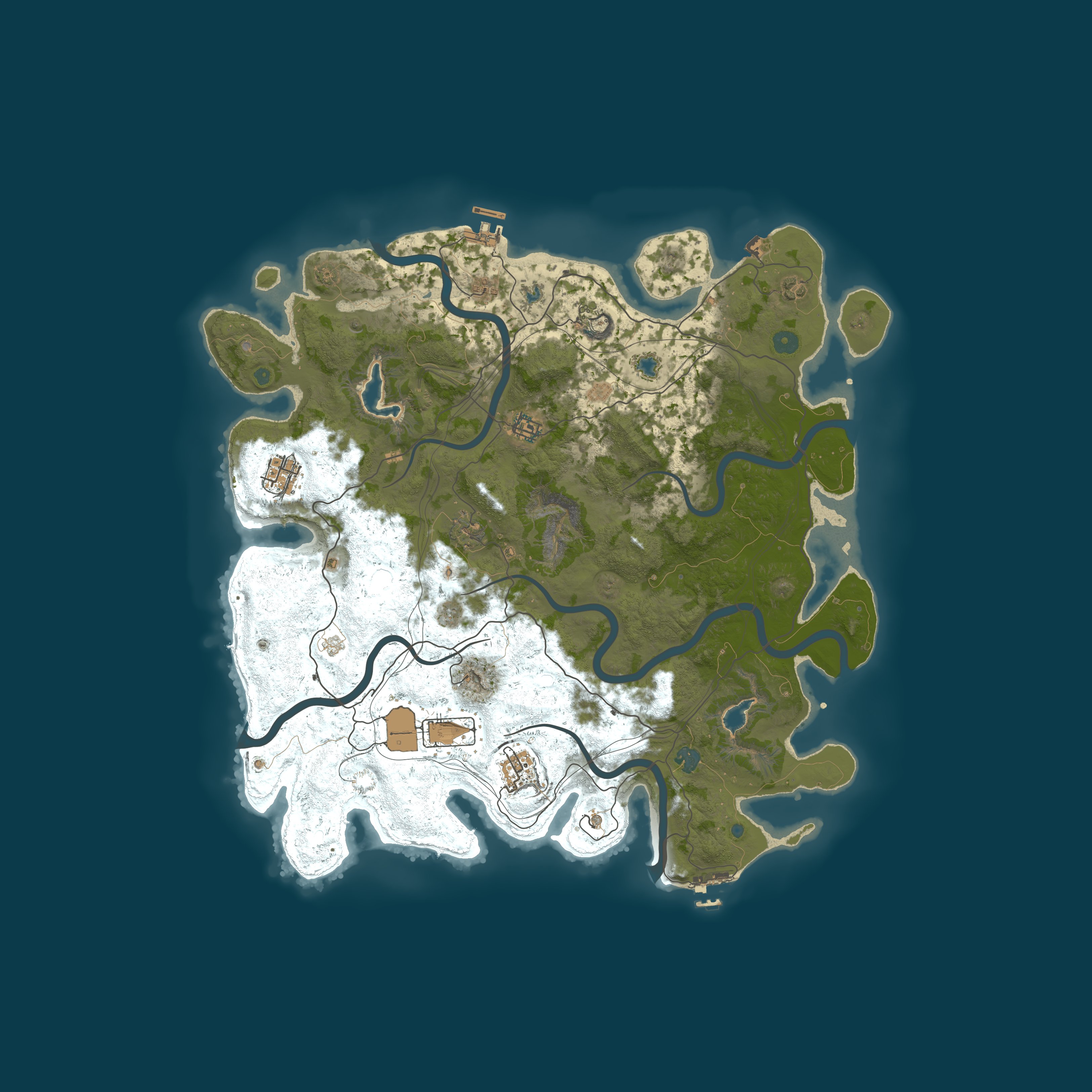 Map for ! Volten Gaming Vanilla East!