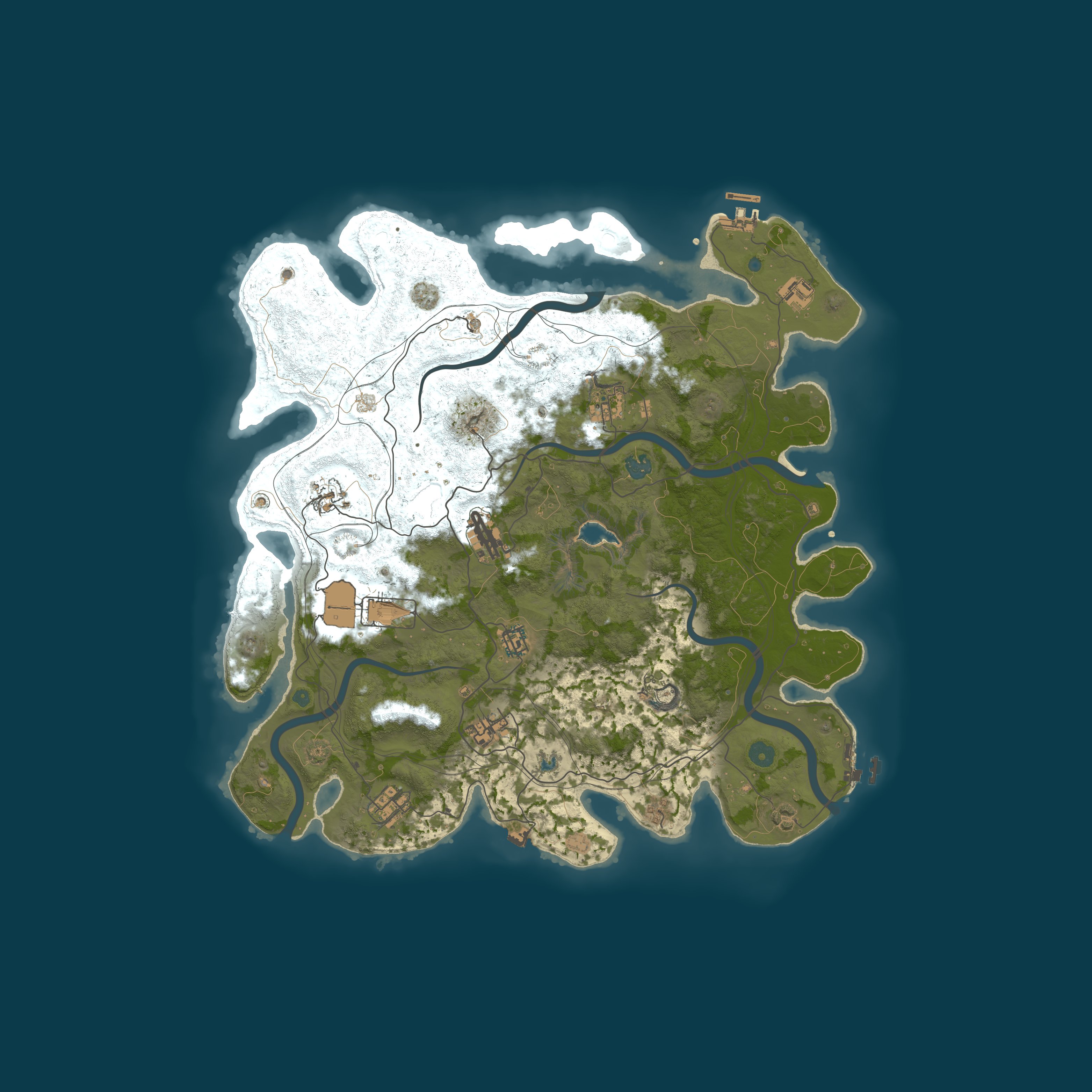 Rust map 4250/614809978