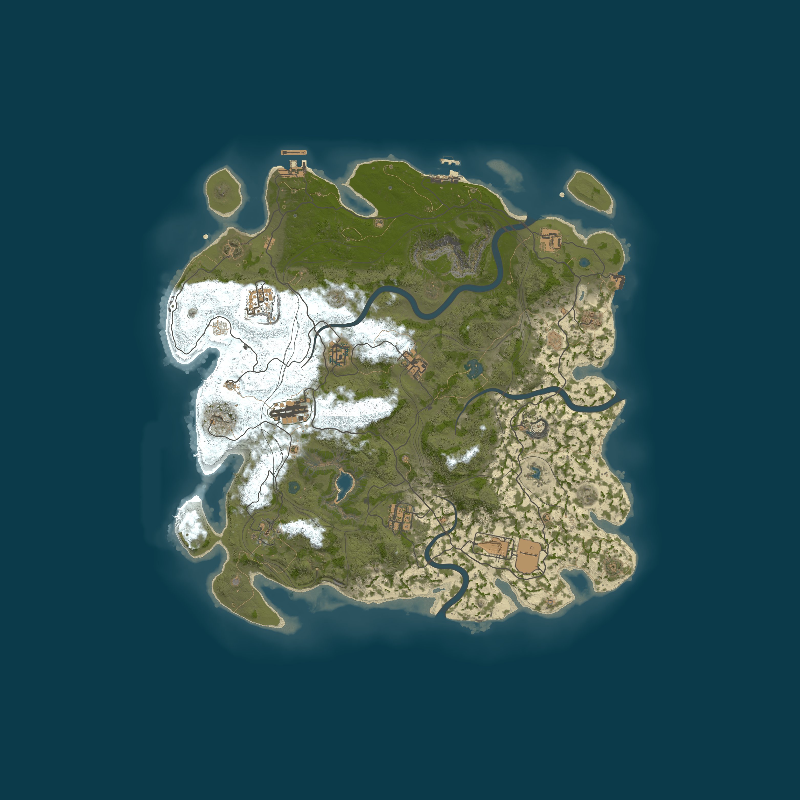 Map for RustiQc | PVE / ZonesPVP | QC FR