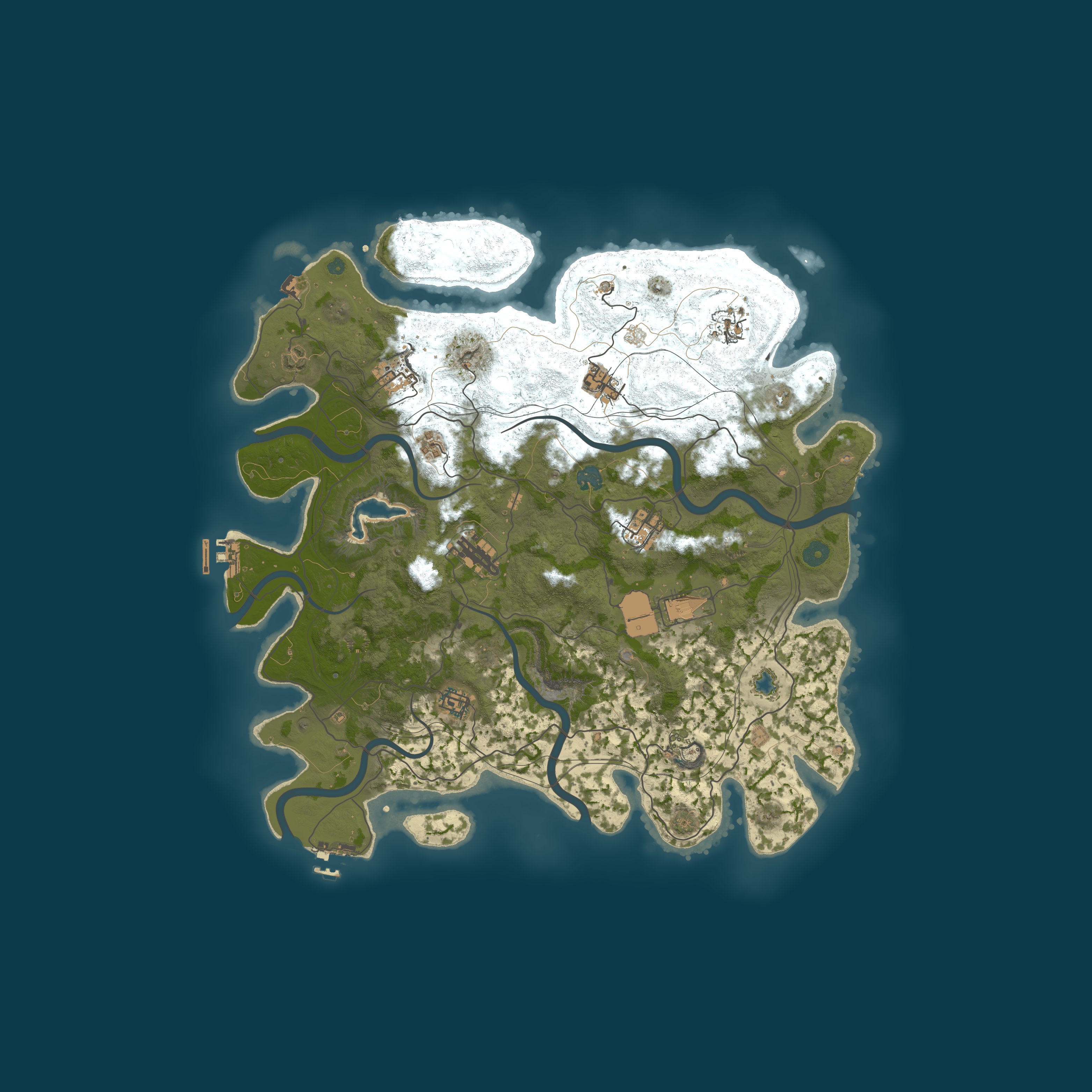 Map for [EU/UA] | RustWar | Classic | Vanilla | Europe