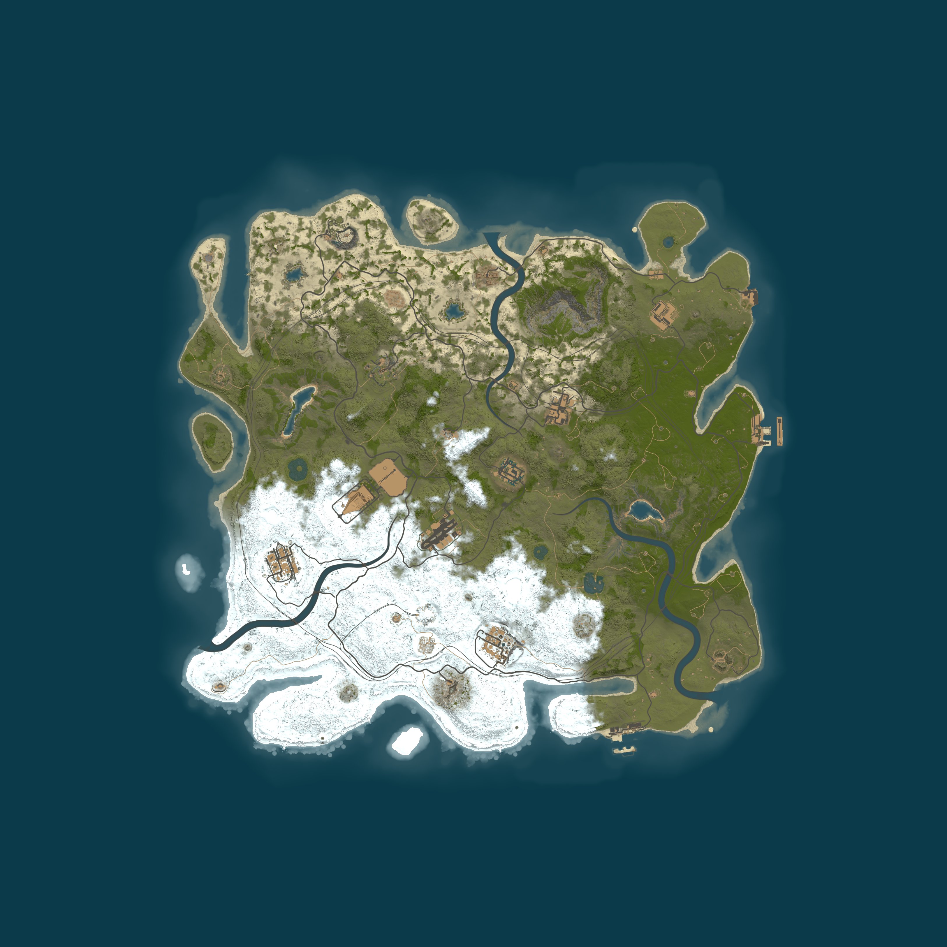 Rust map 4500/1332768101
