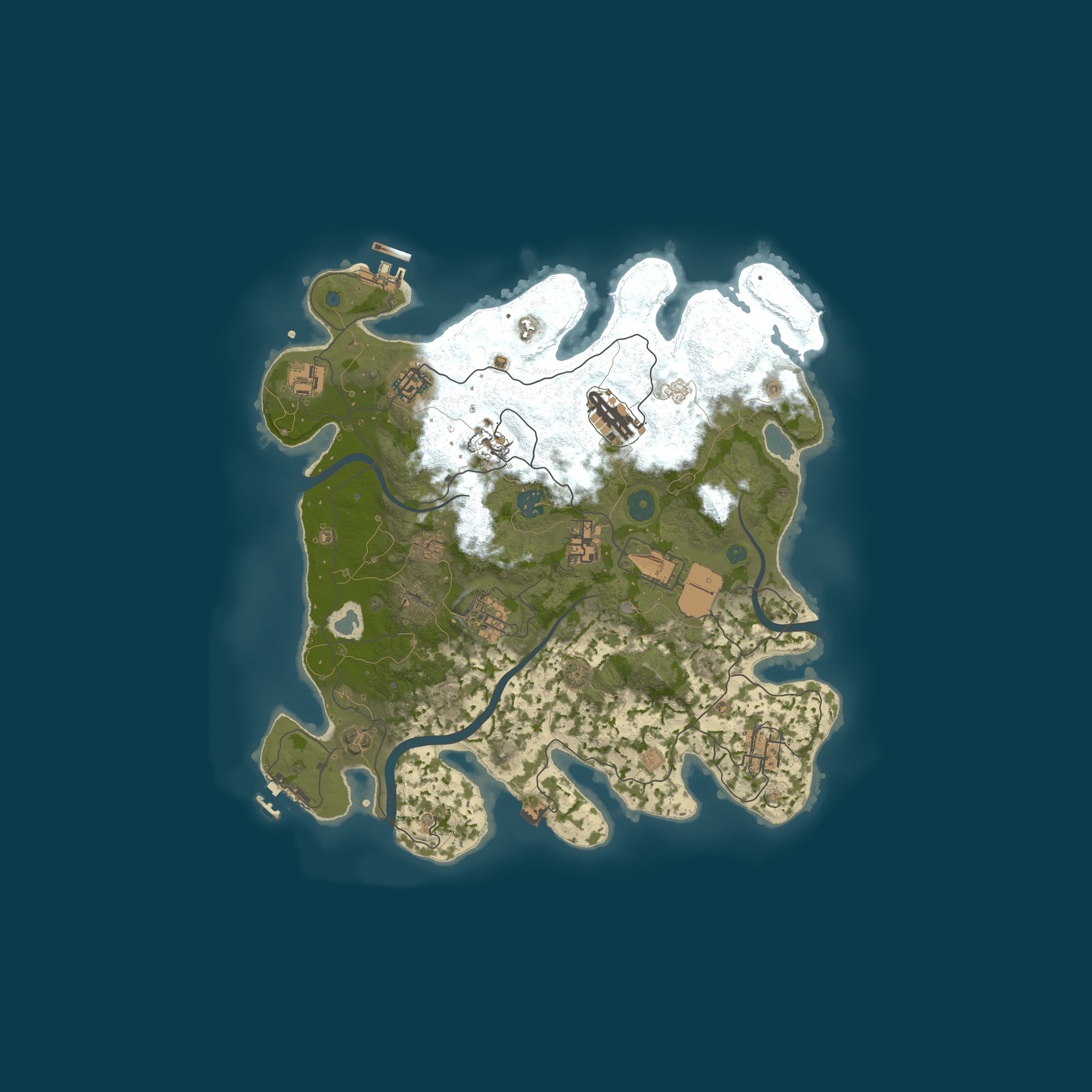 Map for [EU] Rust-France - SOLO ONLY | FULLWIPED 12/08 12.08