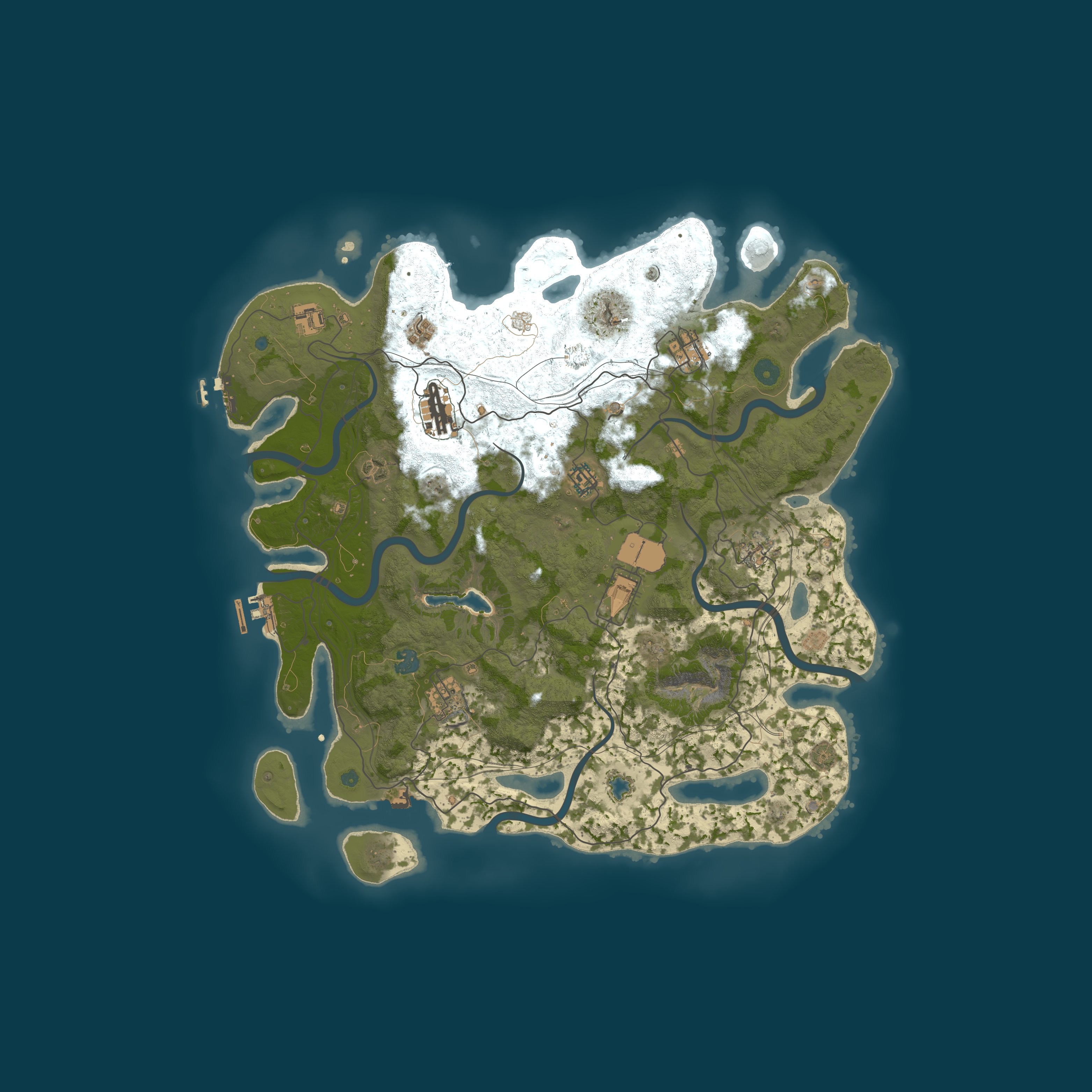 Rust map 4250/1337