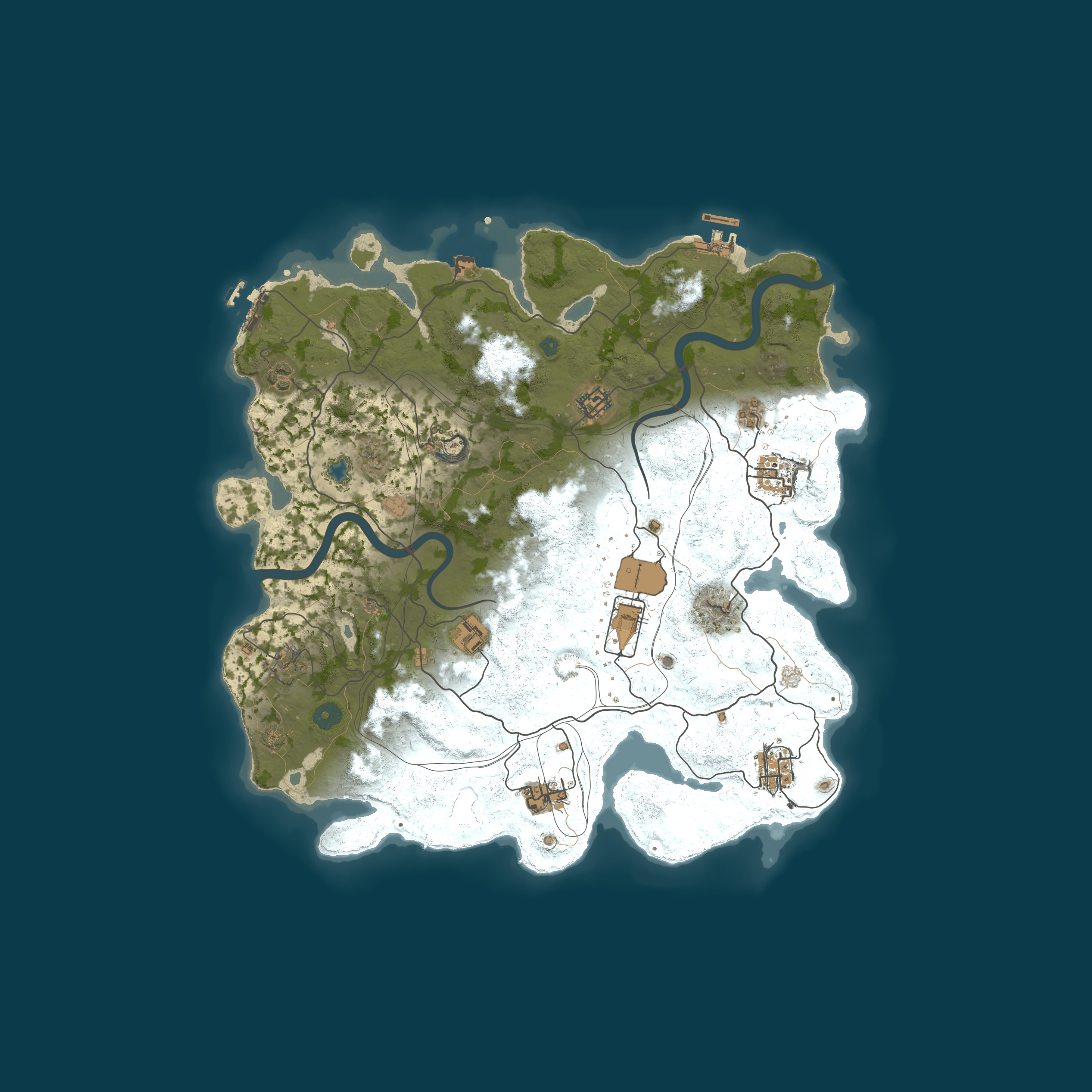 Rust map 3850/1337