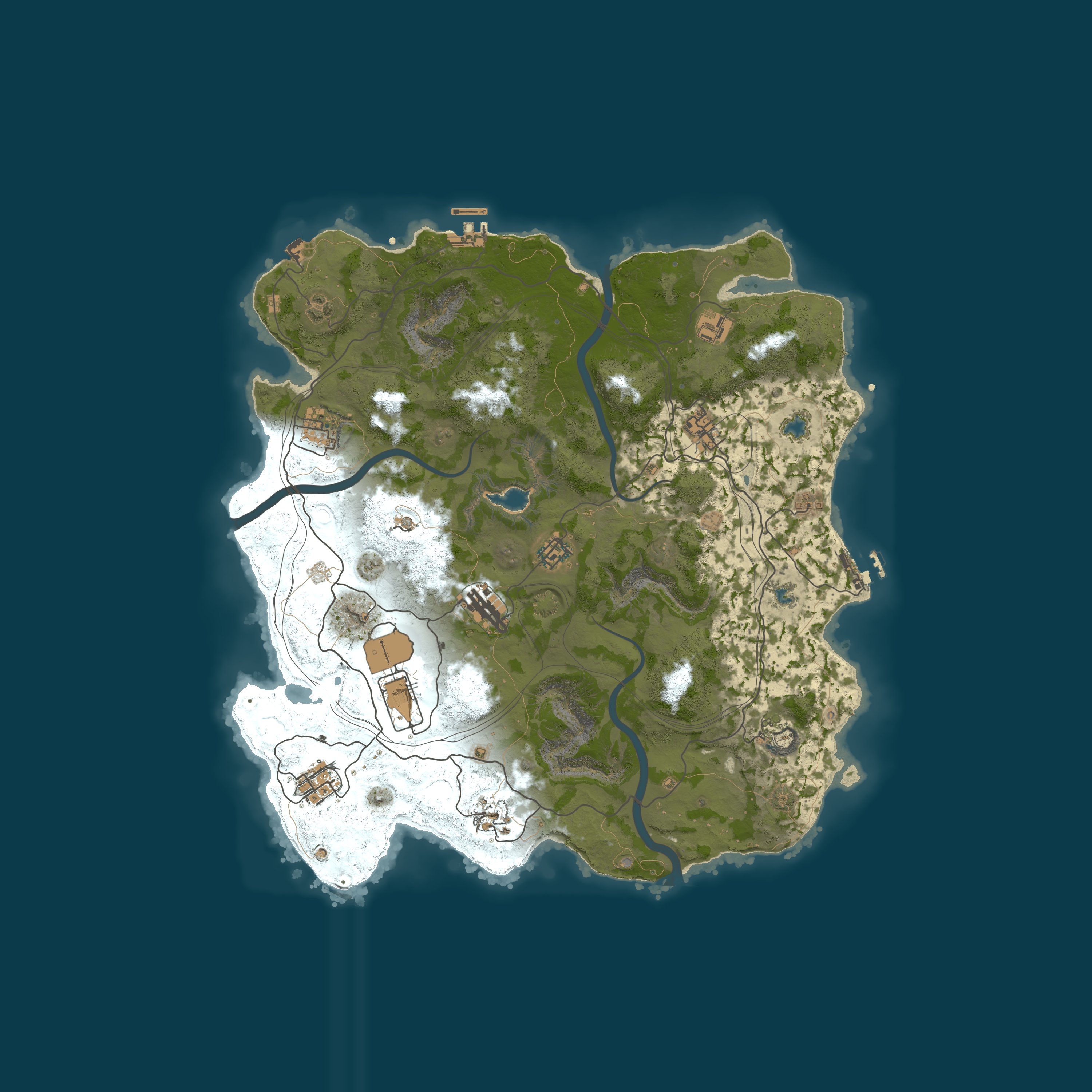 Map for Reddit.com/r/PlayRust - EU Trio