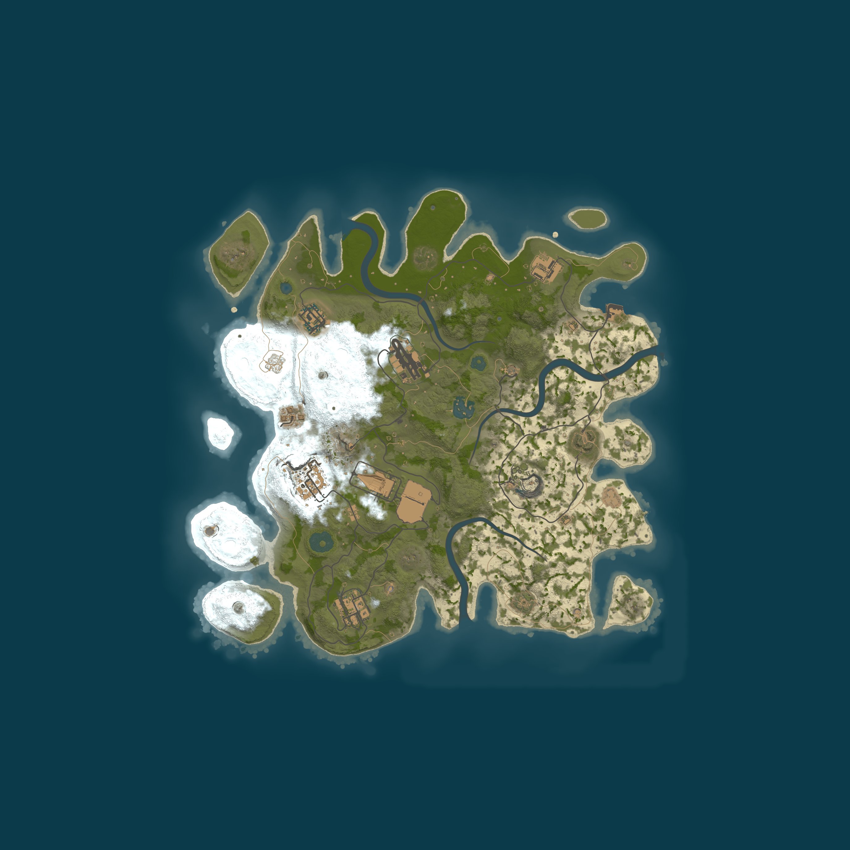 Map for Rust For Idiots | Vanilla | Weekly