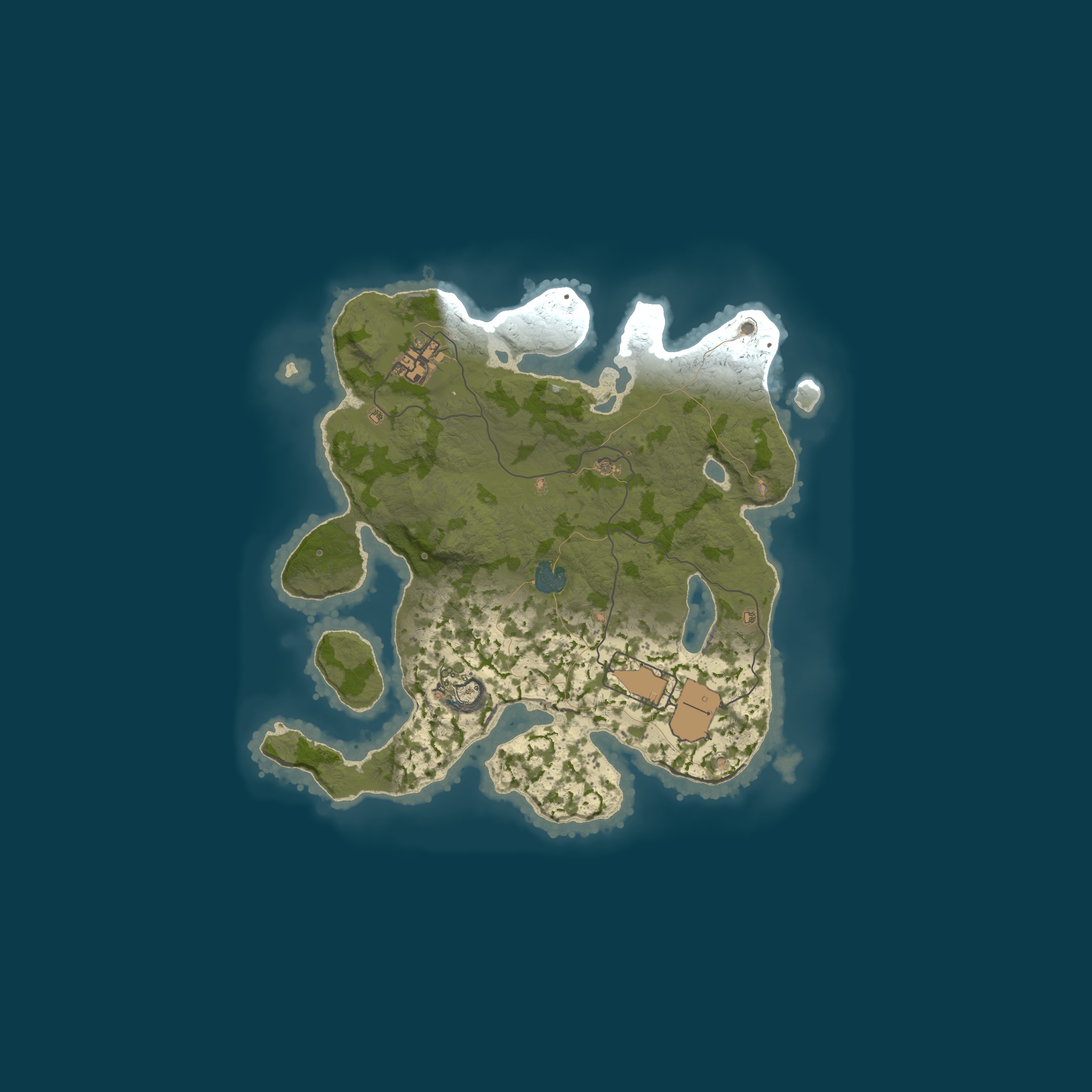 Карта сервера