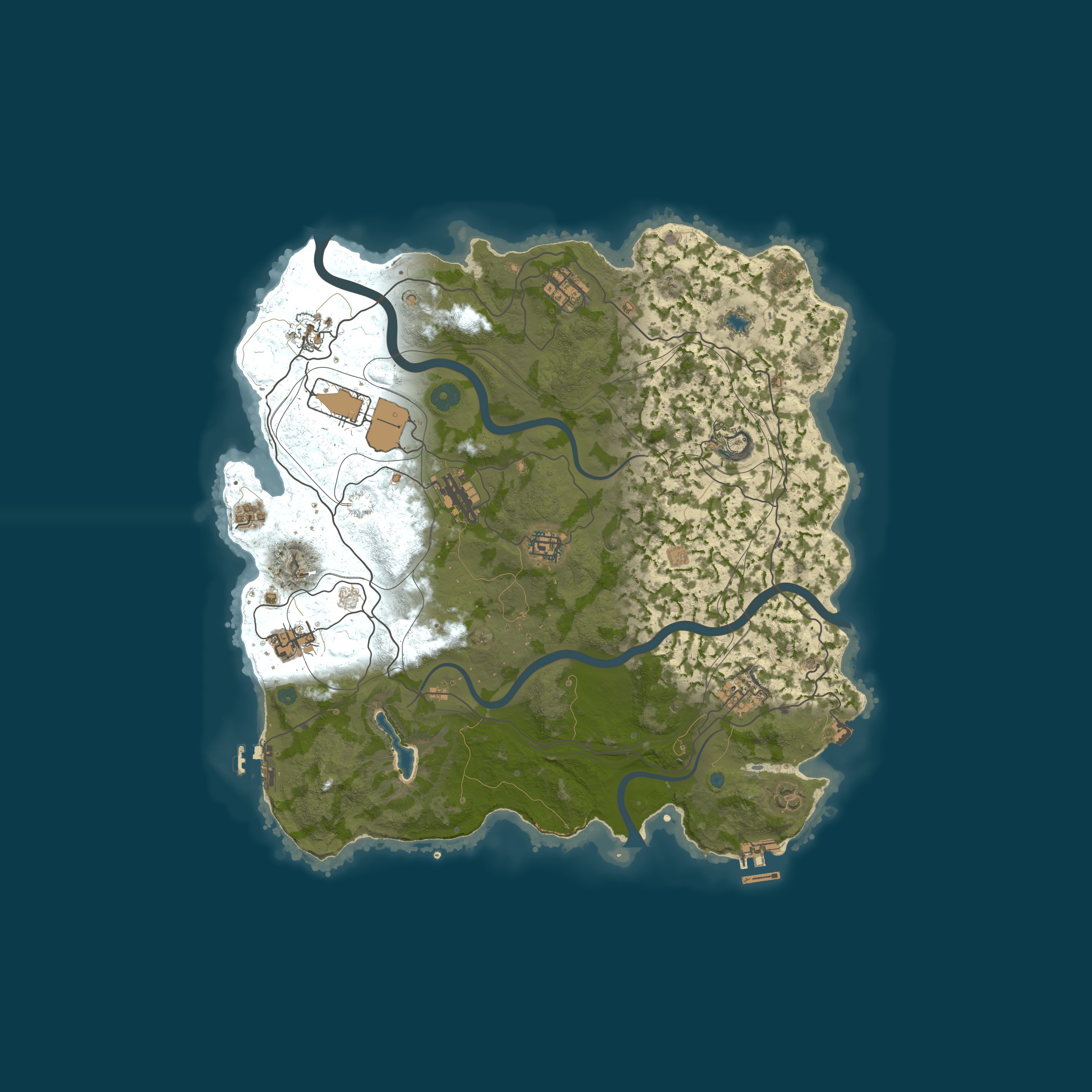 Map for [TR/EU] Letra Rust | Solo/Duo/Trio/Quad/Max5 | JUSTWİPED
